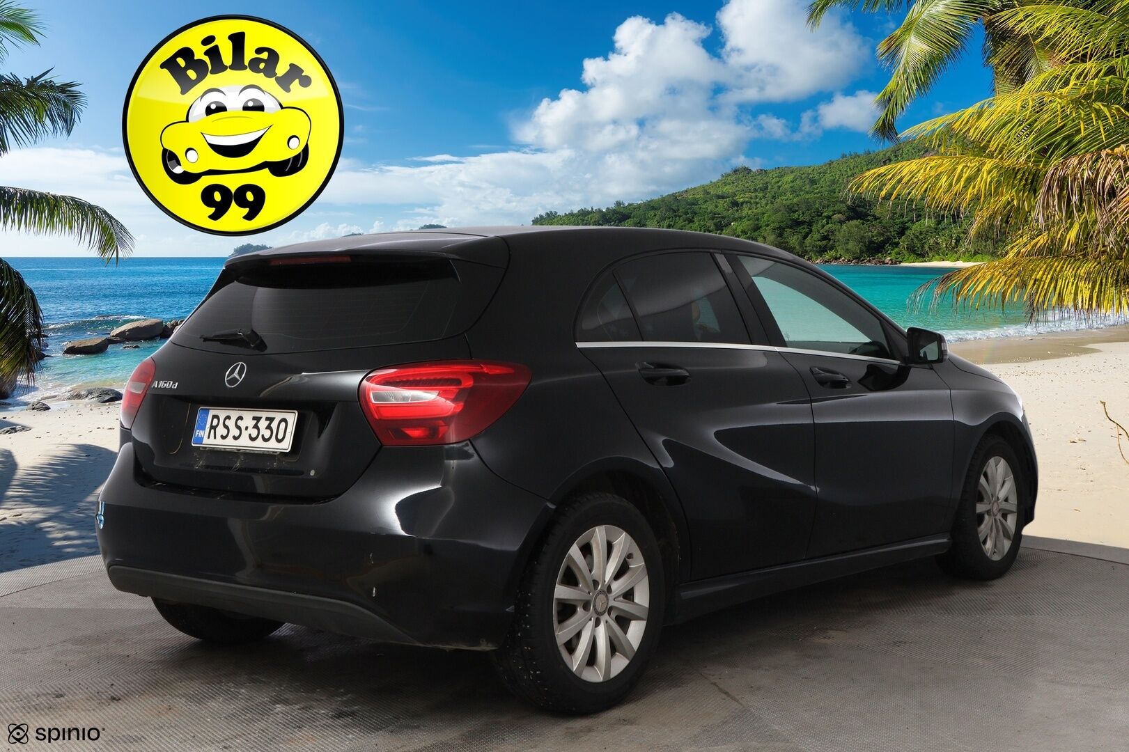 Mercedes-Benz A 2017 160 d A - YritysOutlet - Myydään vain yrityksille - *Webasto / PAKETTIAUTO / Vakkari / Sport-istuimet / Harvinainen!! / YritysOutlet - Myydään vain yrityksille