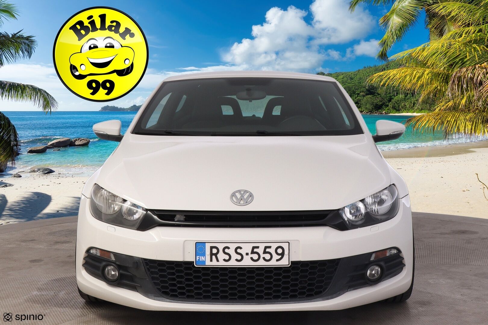Volkswagen Scirocco 2009 2,0 TSI 147 kW Coupé *R-Line sisäpaketti  / Sporttipenkit / Puolinahat / Tutka* - Upea R-Line look! / Kahdet renkaat 19'' alumiinivanteilla*