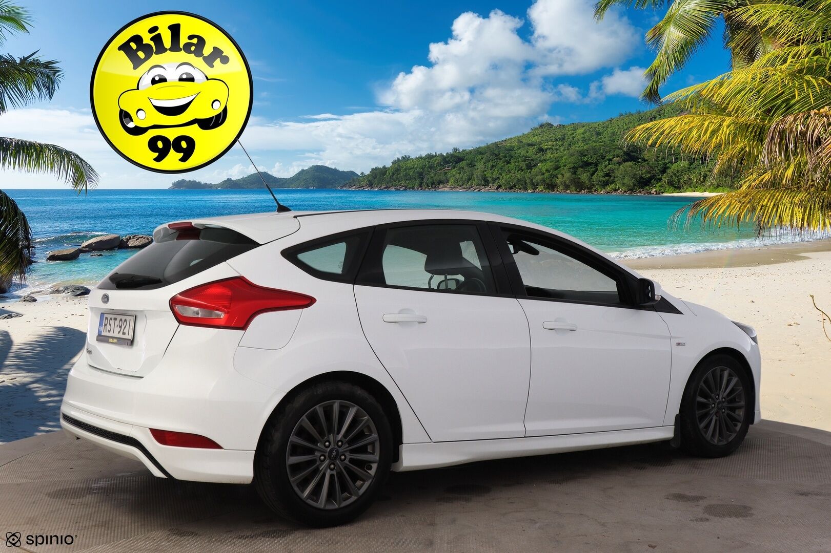 Ford Focus 2017 1,5 TDCi 120 hv Start/stop PowerShift ST-Line 5-ov. *Webasto / Suomi-auto / Tuulilasin lämmitys / Iso näyttö* - Jakohihna juuri vaihdettu / Sporttinen, taloudellinen ja loistava ajaa! / Polttoainekäyttöisellä lisälämmittimellä!
