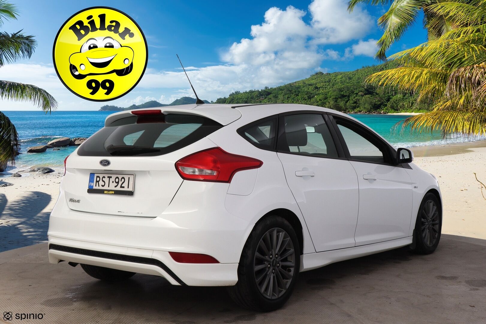 Ford Focus 2017 1,5 TDCi 120 hv Start/stop PowerShift ST-Line 5-ov. *Webasto / Suomi-auto / Tuulilasin lämmitys / Iso näyttö* - Jakohihna juuri vaihdettu / Sporttinen, taloudellinen ja loistava ajaa! / Polttoainekäyttöisellä lisälämmittimellä!