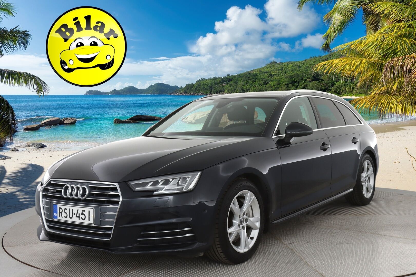 Audi A4 2017 Avant First Edition Business Sport 2,0 TFSI 185 kW quattro S tronic - | Digimittaristo | Matrix LED | Navi | Lohko | Tutkat | Sporttipenkit | BLIS | Sähköluukku | Suomi-Auto | Vakkari | 2X Renkaat & Vanteet | 