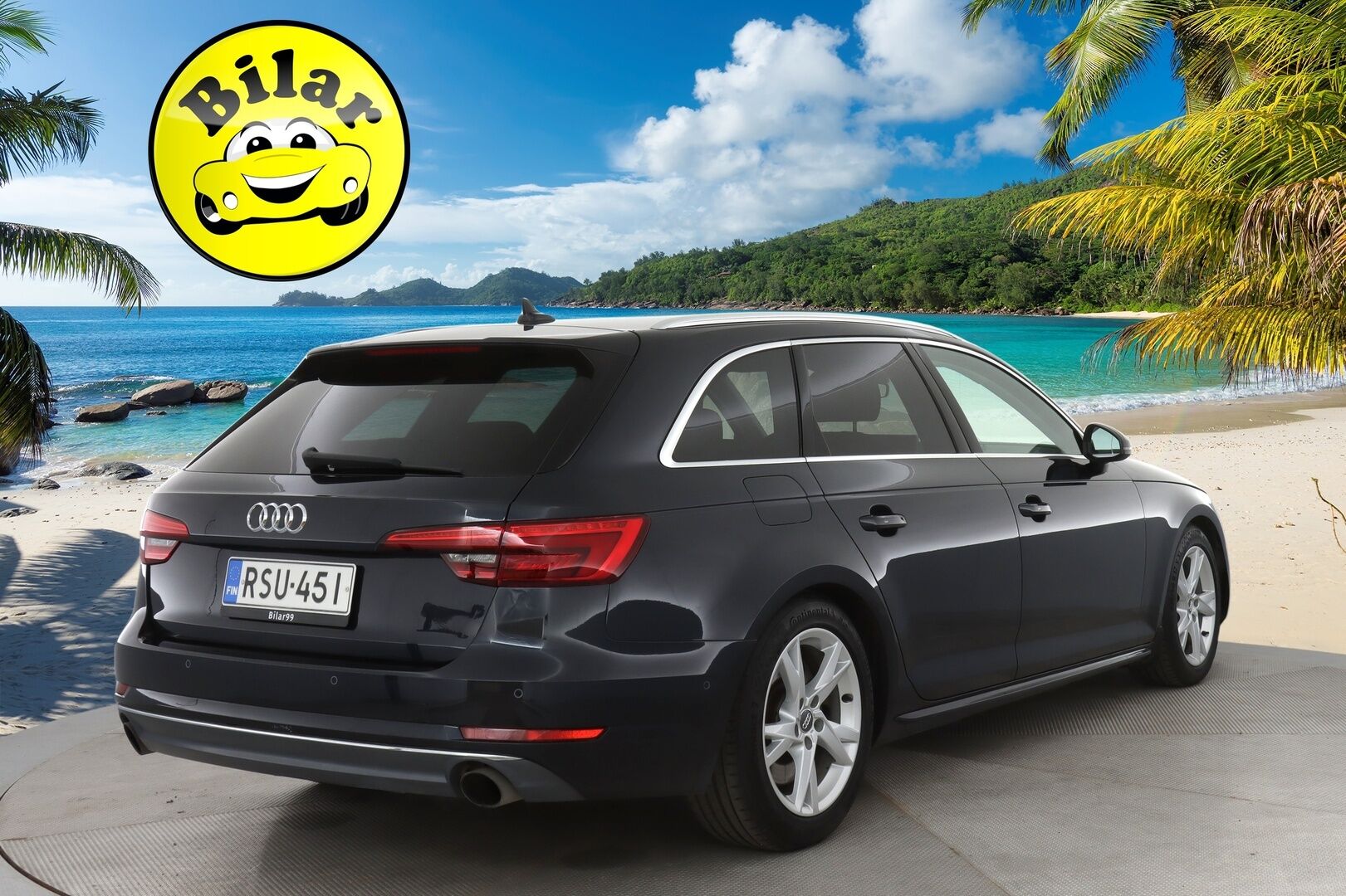 Audi A4 2017 Avant First Edition Business Sport 2,0 TFSI 185 kW quattro S tronic - | Digimittaristo | Matrix LED | Navi | Lohko | Tutkat | Sporttipenkit | BLIS | Sähköluukku | Suomi-Auto | Vakkari | 2X Renkaat & Vanteet | 