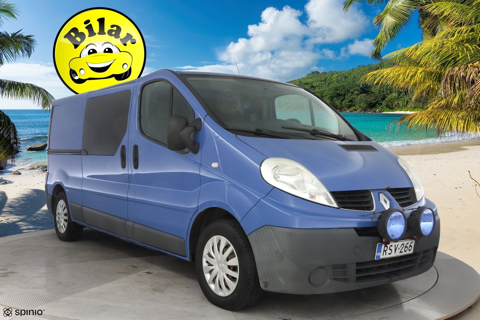 Renault Trafic 2011 *Yritys Outlet- Myydään vain yrityksille!* 	2,0 dCi 90hv 6MT L2H1 2,9 t - *Yritys Outlet- Myydään vain yrityksille!* | Kahdet renkaat vantein | Vetokoukku | Lohko+Sisähaara | Ilmastointi | Lämmitettävä kuljettajan istuin | 
