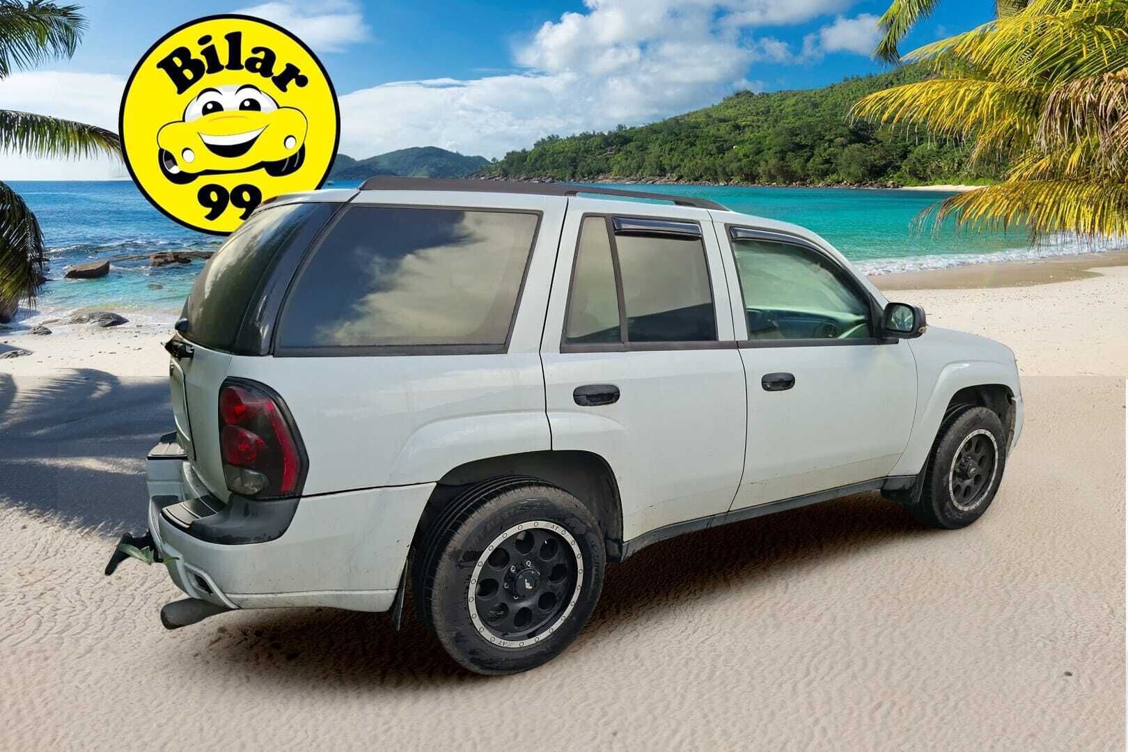 Chevrolet Trailblazer 2005 4,2 24V AWD LT - | YritysOutlet - Myydään vain yrityksille | Juuri katsastettu | Vakionopeudensäädin | Pioneer kosketusnäytöllinen radio | Ilmastointi | Sähkösäätöinen kuljettajan istuin | Vetokoukku | Lohkolämmitin |