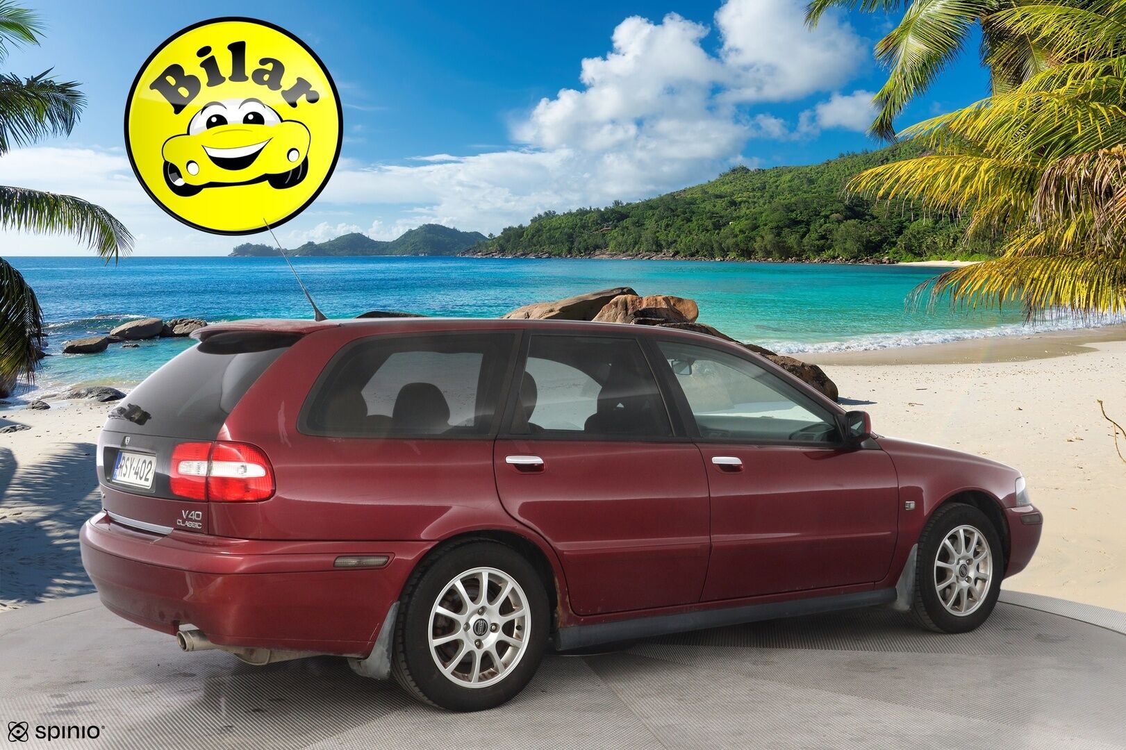 Volvo V40 2004 D V40 WAGON 2.0 *YritysOutlet - Myydään vain yrityksille* - Nahkapenkit / Ilmastointi / Kahdet renkaat / Suomi-auto