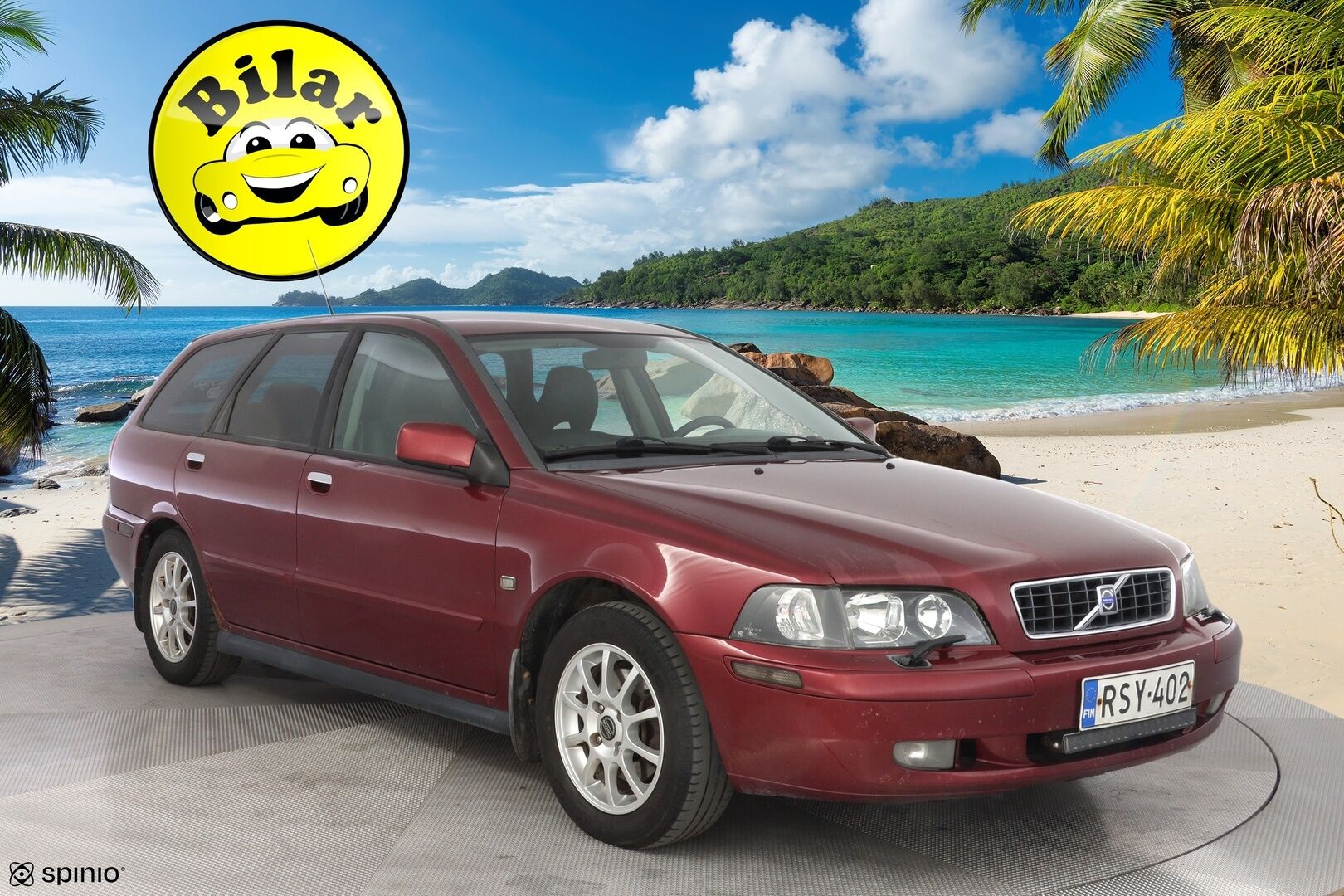 Volvo V40 2004 D V40 WAGON 2.0 *YritysOutlet - Myydään vain yrityksille* - Nahkapenkit / Ilmastointi / Kahdet renkaat / Suomi-auto