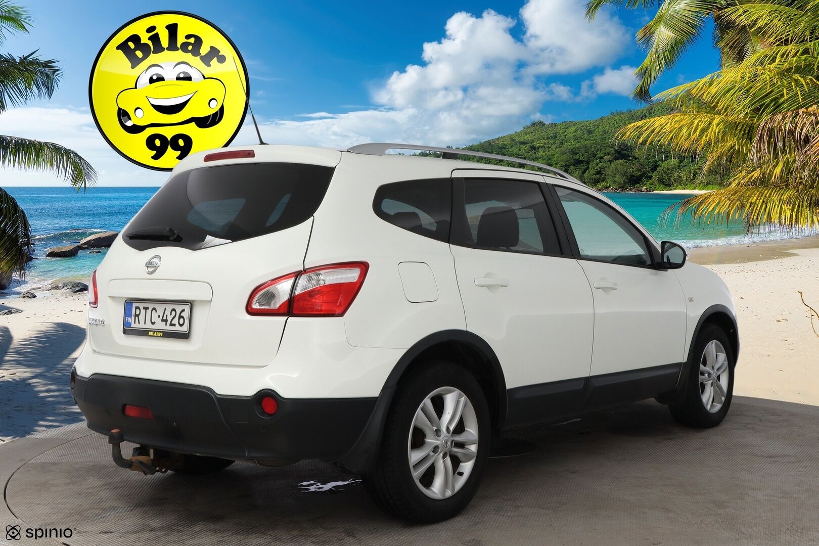 Nissan Qashqai+2 2011 1,6L Stop / Start System Acenta 2WD 5M/T MY11 - 7-Paikkainen / Suomiauto / Vakkari / Lohko & Sisäpistoke / Vetokoukku / Peruutustutka / 2x Fiksut renkaat aluvantein!