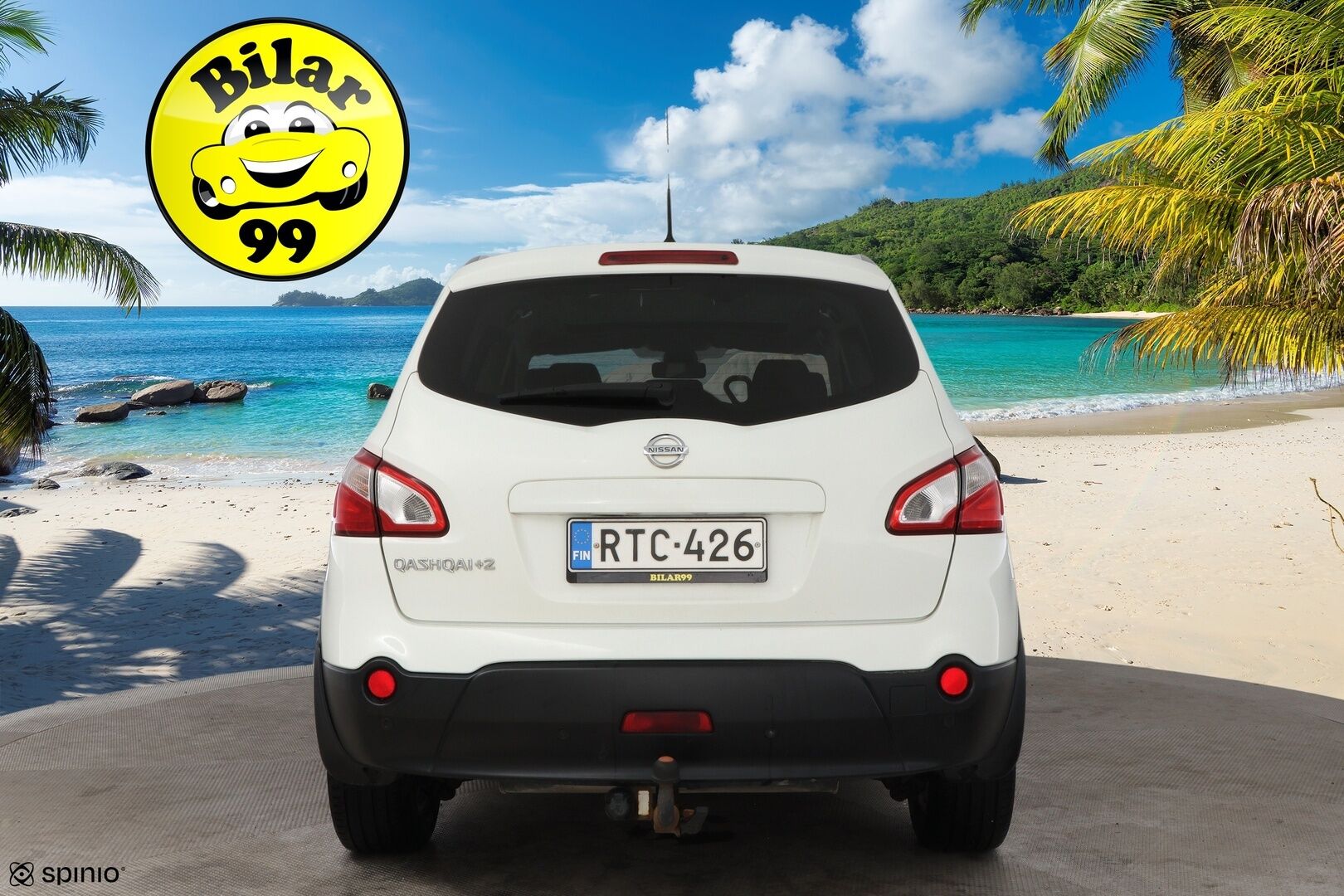 Nissan Qashqai+2 2011 1,6L Stop / Start System Acenta 2WD 5M/T MY11 - 7-Paikkainen / Suomiauto / Vakkari / Lohko & Sisäpistoke / Vetokoukku / Peruutustutka / 2x Fiksut renkaat aluvantein!