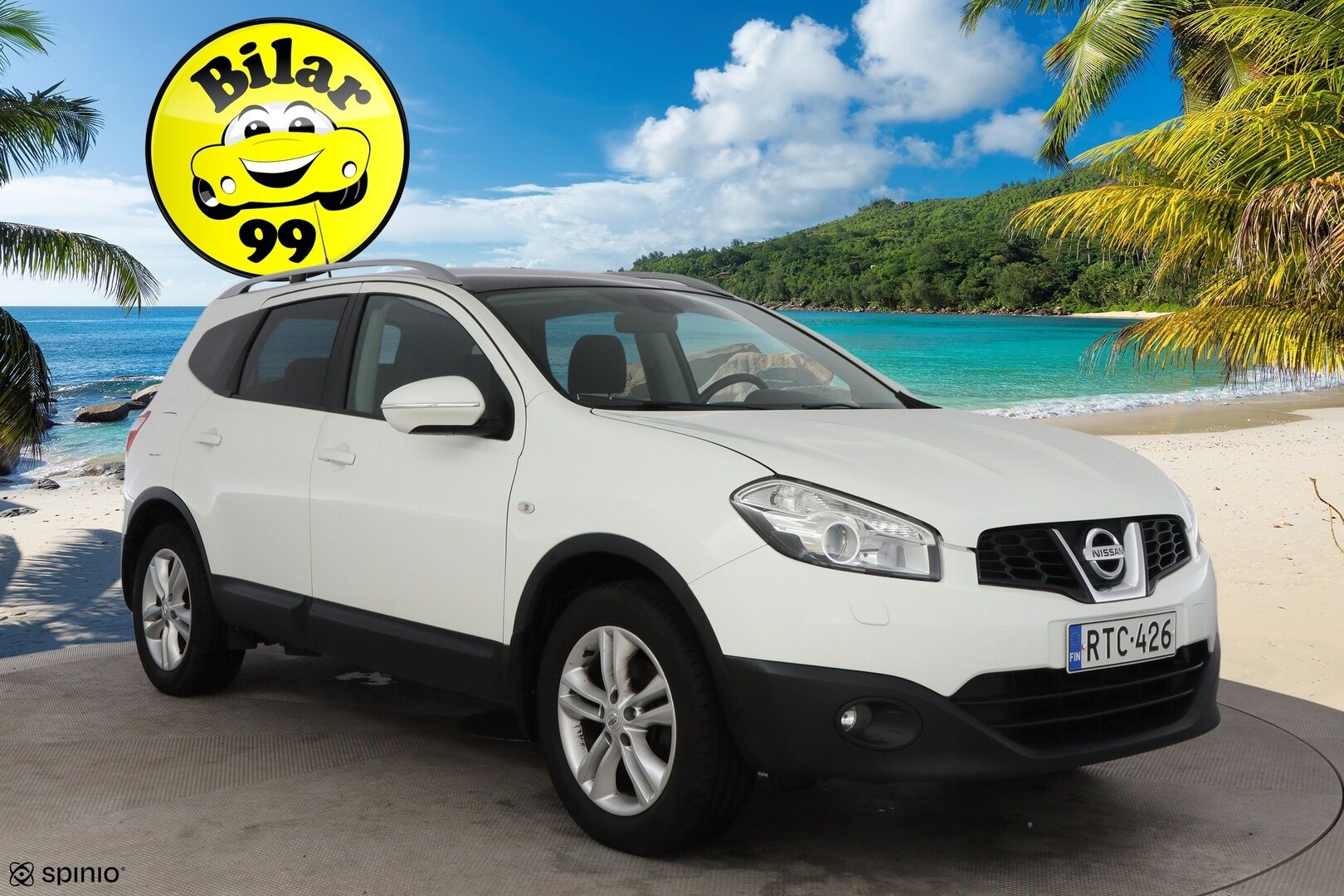 Nissan Qashqai+2 2011 1,6L Stop / Start System Acenta 2WD 5M/T MY11 - 7-Paikkainen / Suomiauto / Vakkari / Lohko & Sisäpistoke / Vetokoukku / Peruutustutka / 2x Fiksut renkaat aluvantein!