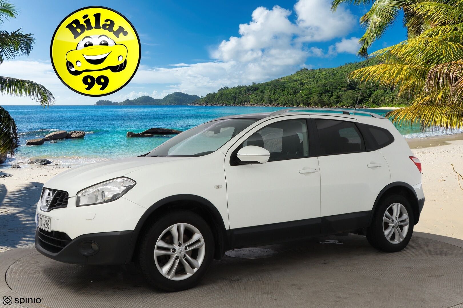 Nissan Qashqai+2 2011 1,6L Stop / Start System Acenta 2WD 5M/T MY11 - 7-Paikkainen / Suomiauto / Vakkari / Lohko & Sisäpistoke / Vetokoukku / Peruutustutka / 2x Fiksut renkaat aluvantein!
