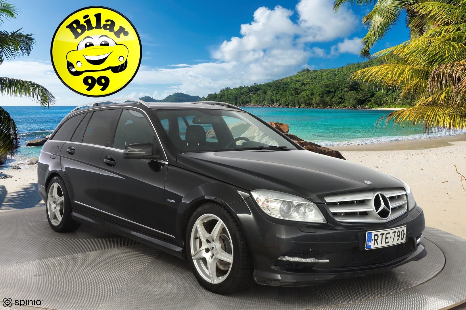 Mercedes-Benz C 2011 250 CDI BE T 4Matic A Premium Business *Harman & Kardon / Koukku / Puolinahka / Kattoluukku / Vakkari / Navi* - Juuri huollettu / Juuri katsastettu / Todella särmä huoltohistoria / Kahdet renkaat alumiinivantein - HULLU BLACKWEEK KORKOTARJOUS 2,49%