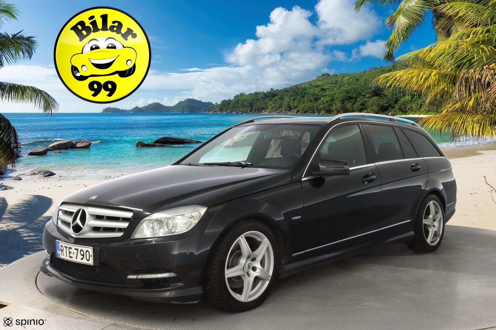 Mercedes-Benz C 2011 250 CDI BE T 4Matic A Premium Business *Harman & Kardon / Koukku / Puolinahka / Kattoluukku / Vakkari / Navi* - Juuri huollettu / Juuri katsastettu / Todella särmä huoltohistoria / Kahdet renkaat alumiinivantein - HULLU BLACKWEEK KORKOTARJOUS 2,49%