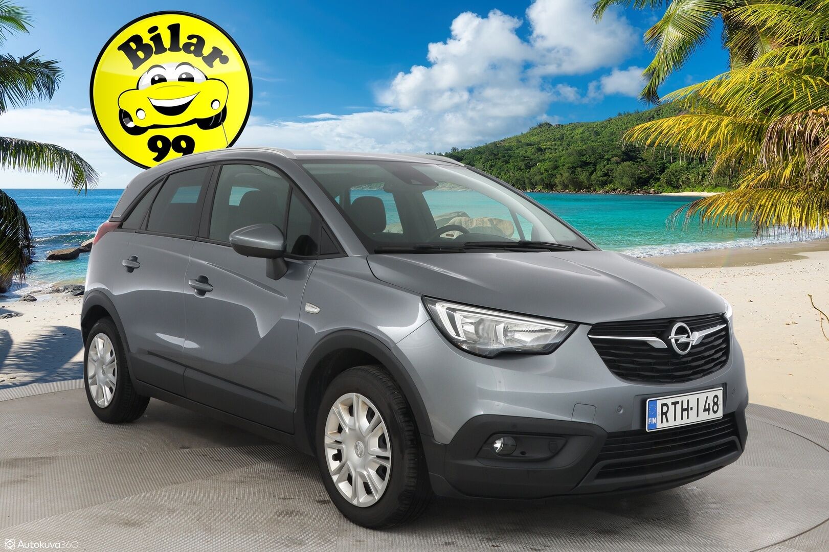 Opel Crossland X 2018 Enjoy 1,2 60 kW MT5 - *Suomi-auto / P-kamera / tutkat edessä ja takana / vakionopeudensäädin / ratin lämmitin / 2x renkaat*