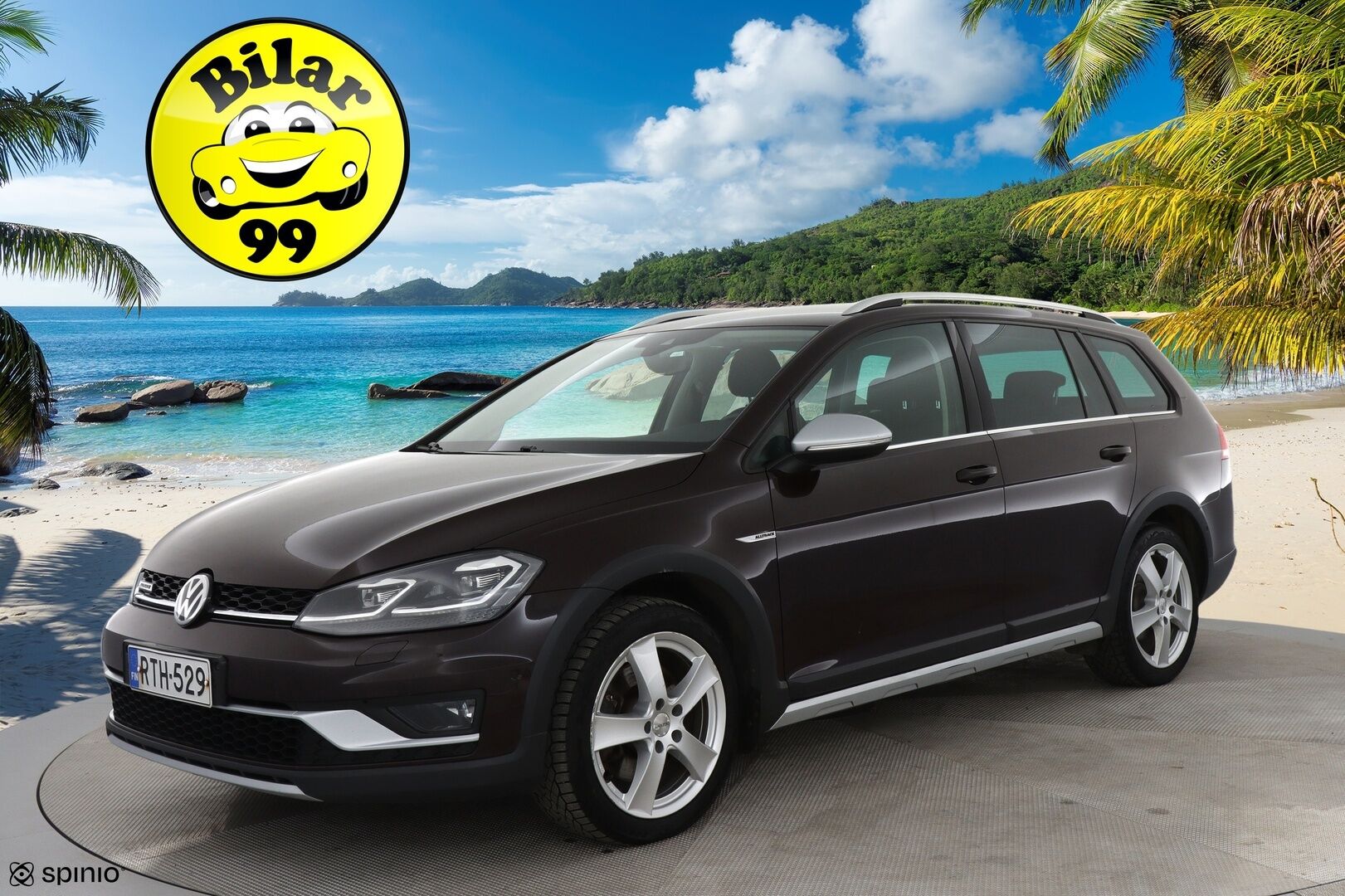 Volkswagen Golf 2017 Variant Alltrack 1,8 TSI 132 kW (180 hv) 4MOTION DSG-automaatti / Webasto / Koukku / Digimittaristo / P.Kamera / ACC - Juuri huollettu / Kahdet renkaat / Neliveto / 2x Avain