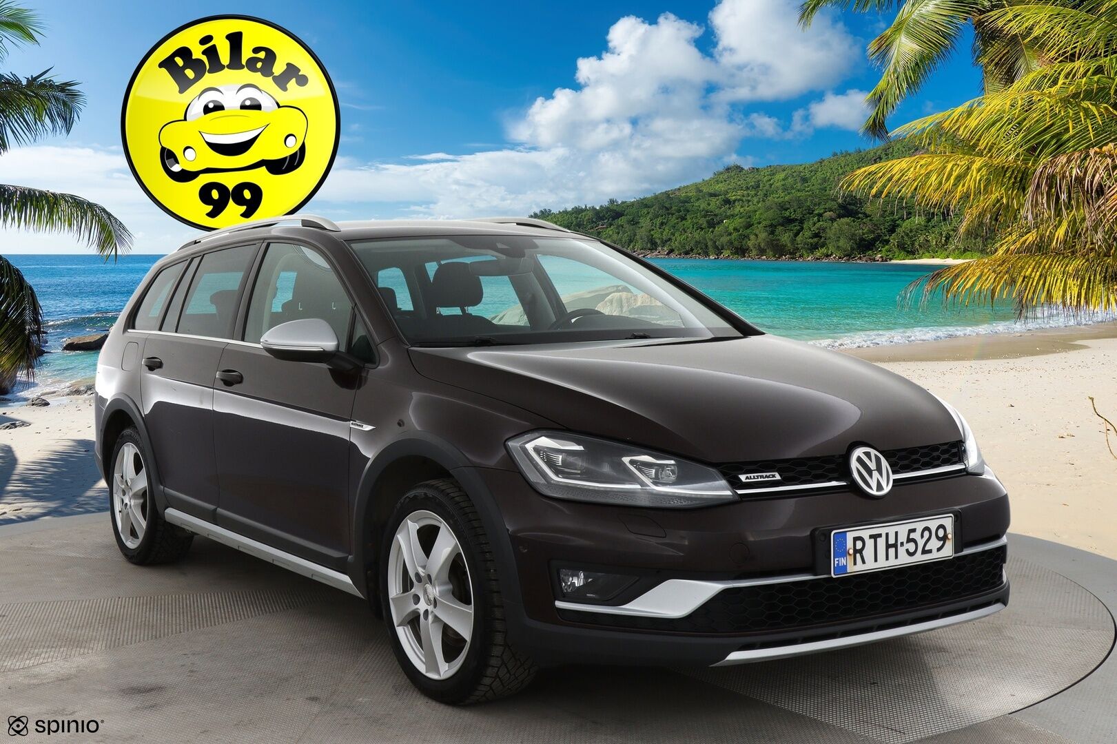 Volkswagen Golf 2017 Variant Alltrack 1,8 TSI 132 kW (180 hv) 4MOTION DSG-automaatti / Webasto / Koukku / Digimittaristo / P.Kamera / ACC - Juuri huollettu / Kahdet renkaat / Neliveto / 2x Avain