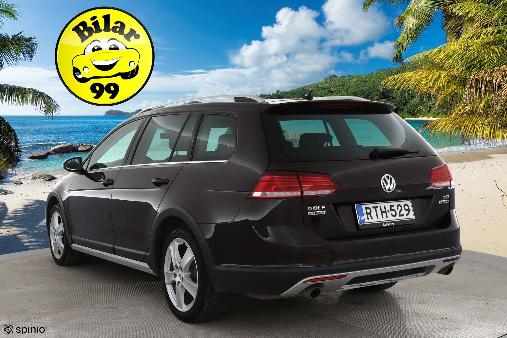 Volkswagen Golf 2017 Variant Alltrack 1,8 TSI 132 kW (180 hv) 4MOTION DSG-automaatti / Webasto / Koukku / Digimittaristo / P.Kamera / ACC - Juuri huollettu / Kahdet renkaat / Neliveto / 2x Avain