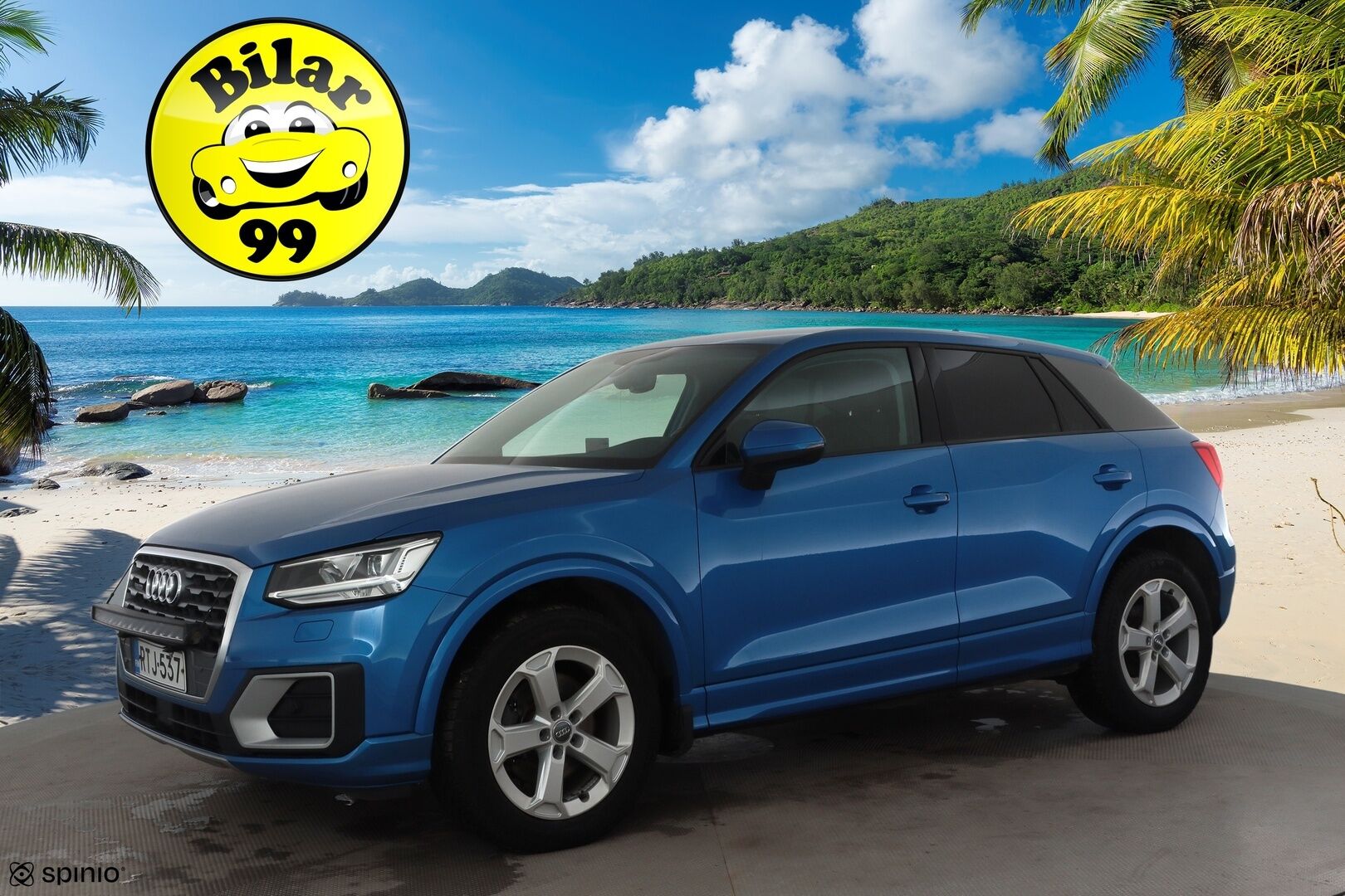 Audi Q2 2018 Business Sport Plus Edition 2,0 TDI 140 kW quattro S tronic * ACC / LED / P.tutka / Lohkolämmitin * - Koukku / Keyless / Suomi-auto / Kahdet renkaat