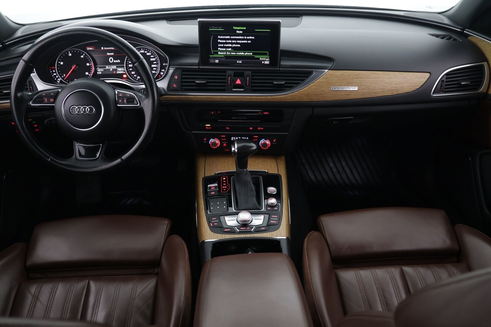 Audi A6 2014 Sedan 3,0 V6 TDI 150 kW quattro S tronic Start-Stop - S-Line / Sporttipenkit sähköllä / Ilma-alusta / Nahkasisusta / Adapt. Vakkari / BOSE / P.Kamera / Webasto
