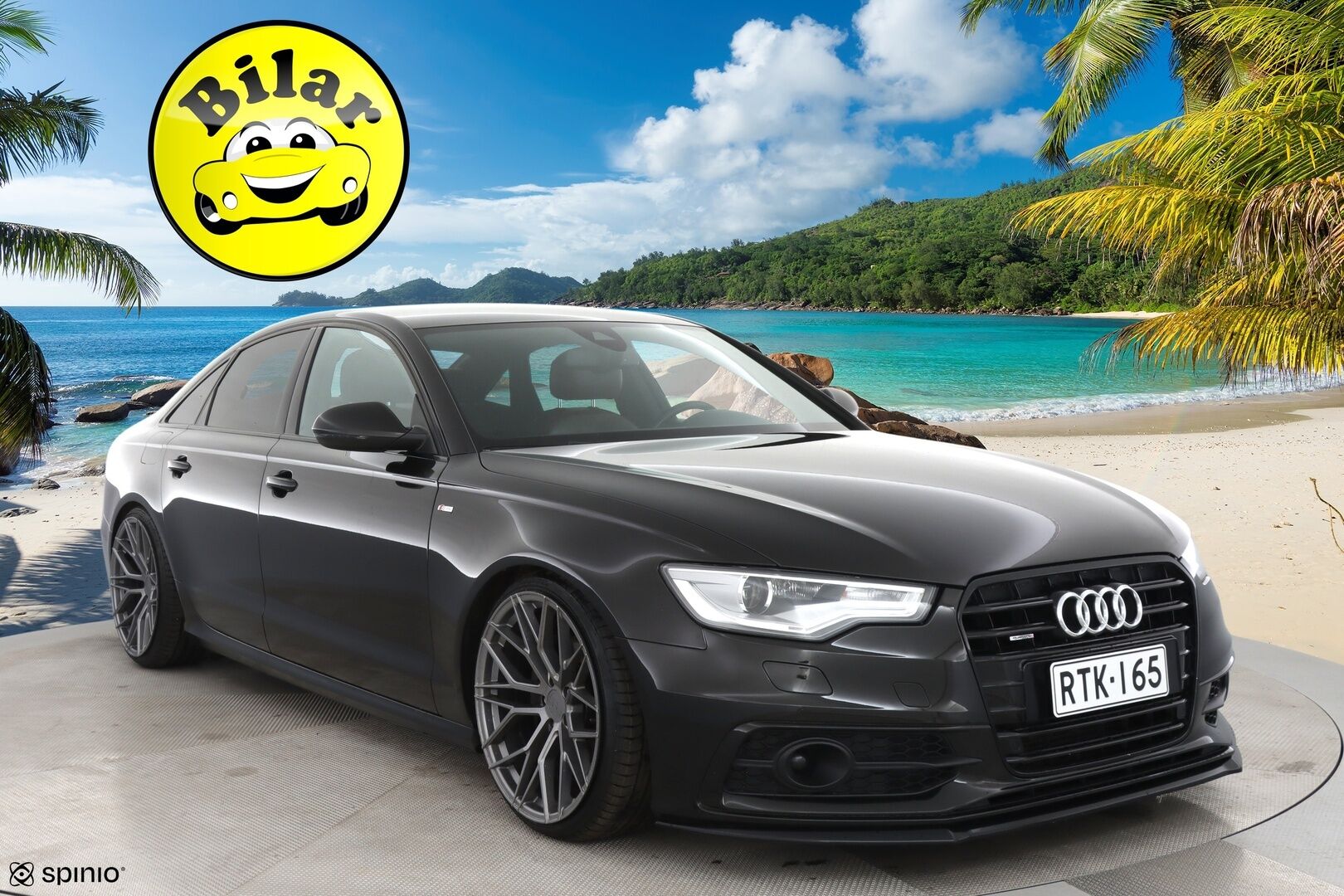 Audi A6 2014 Sedan 3,0 V6 TDI 150 kW quattro S tronic Start-Stop - S-Line / Sporttipenkit sähköllä / Ilma-alusta / Nahkasisusta / Adapt. Vakkari / BOSE / P.Kamera / Webasto