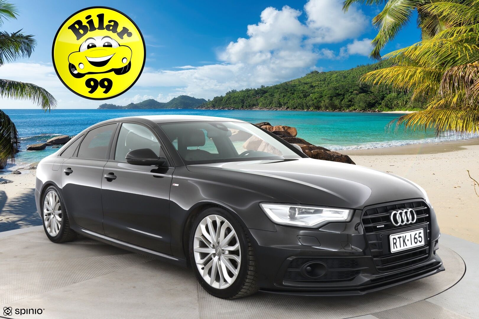 Audi A6 2014 Sedan 3,0 V6 TDI 150 kW quattro S tronic Start-Stop / S-Line / Sporttipenkit sähköllä / Ilma-alusta / Nahkasisusta / Adapt. Vakkari / BOSE / P.Kamera / Webasto - Juuri saapunut / Neliveto / Nahkasisusta / 