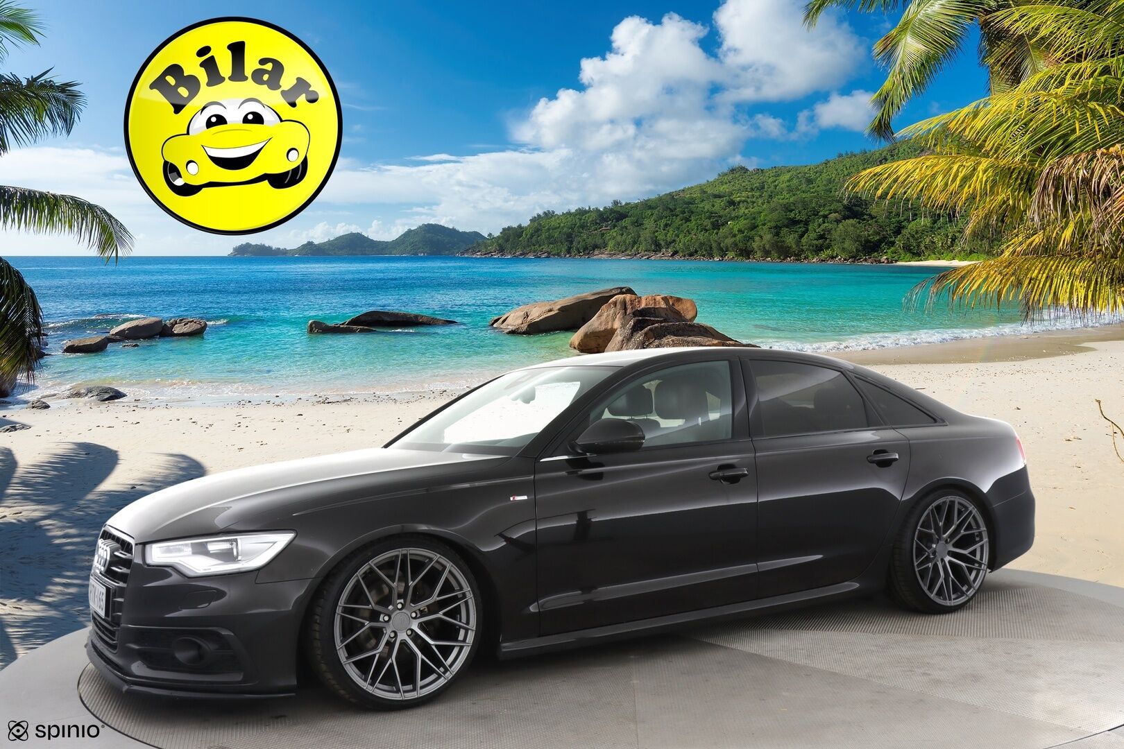Audi A6 2014 Sedan 3,0 V6 TDI 150 kW quattro S tronic Start-Stop - S-Line / Sporttipenkit sähköllä / Ilma-alusta / Nahkasisusta / Adapt. Vakkari / BOSE / P.Kamera / Webasto