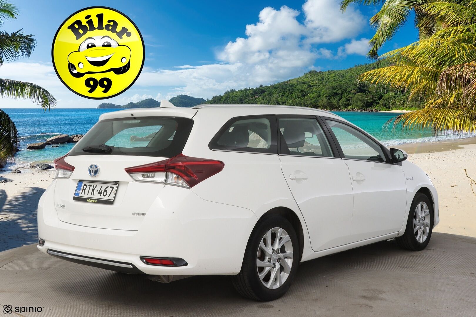 Toyota Auris 2017 Touring Sports 1,8 Hybrid Active * 2.-om Suomi-auto / Peruutuskamera / Lohko / Kaistavahti / 2x renkaat * - * Juuri saapunut / Juuri huollettu / Hyvät huollot / Pienet kilometrit / 2x renkaat / Hyvät varusteet *