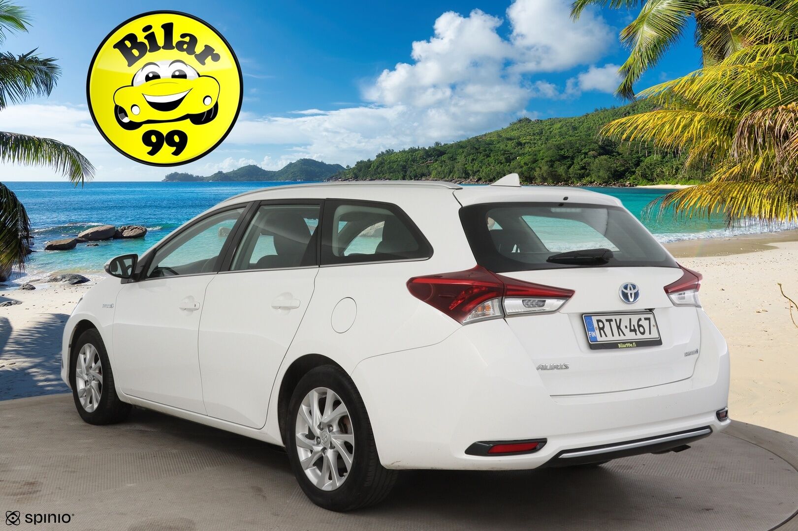 Toyota Auris 2017 Touring Sports 1,8 Hybrid Active * 2.-om Suomi-auto / Peruutuskamera / Lohko / Kaistavahti / 2x renkaat * - * Juuri saapunut / Juuri huollettu / Hyvät huollot / Pienet kilometrit / 2x renkaat / Hyvät varusteet *