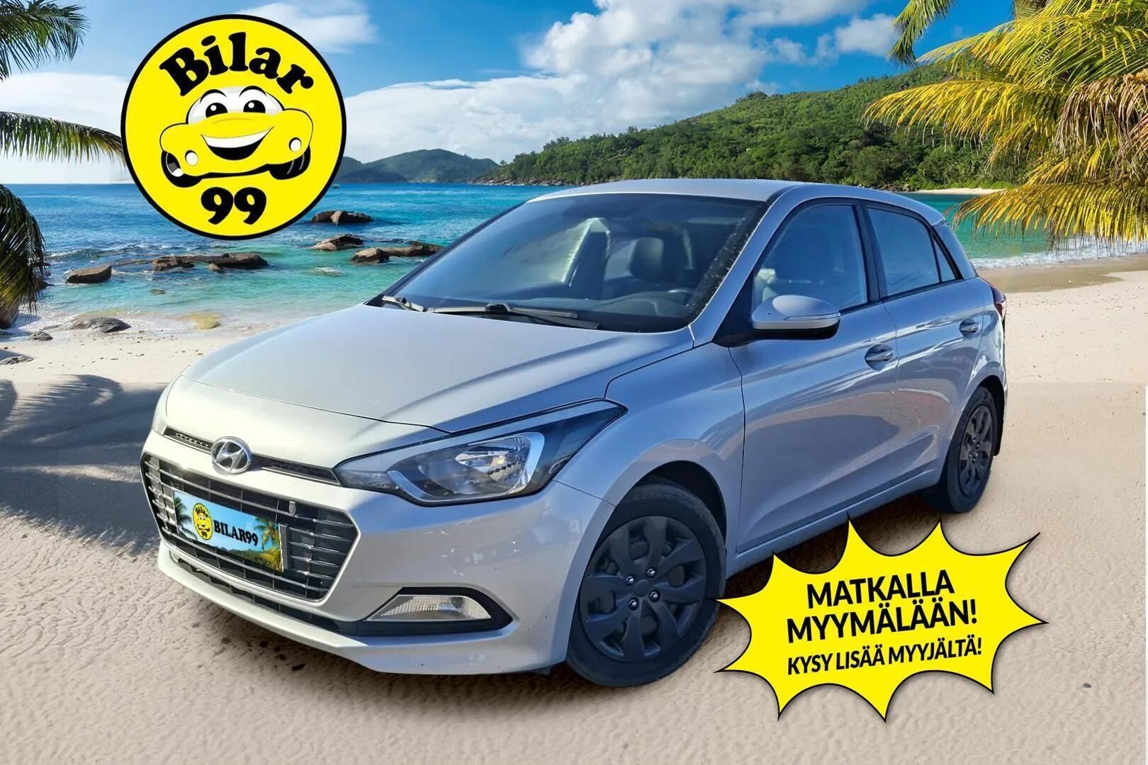Hyundai i20 5d 2018 1,0 T-GDI 5MT ISG - | Suomi-auto | Lohko & Sisäpistoke | Lämmitettävä ratti | Kahdet uudet renkaat! | Huollettu juuri! |