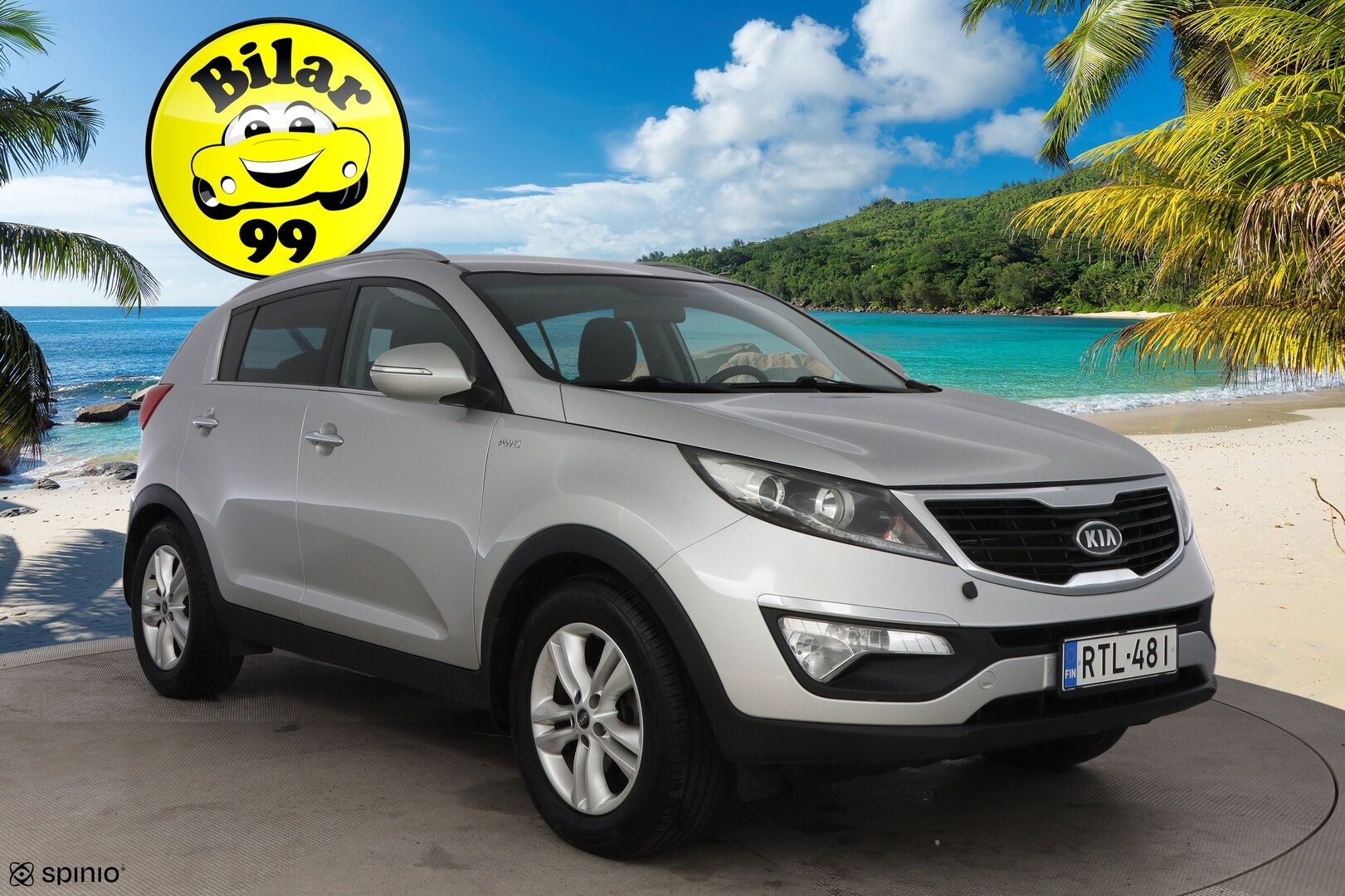 Kia Sportage 2011 2,0 AWD EX * Vetokoukku / Navi / Lohko & Sisäpistoke / Peruutustutka / Vakkari - 2x Hyvät renkaat / Upeasti huollettu / Juuri tullut Tampereelle!