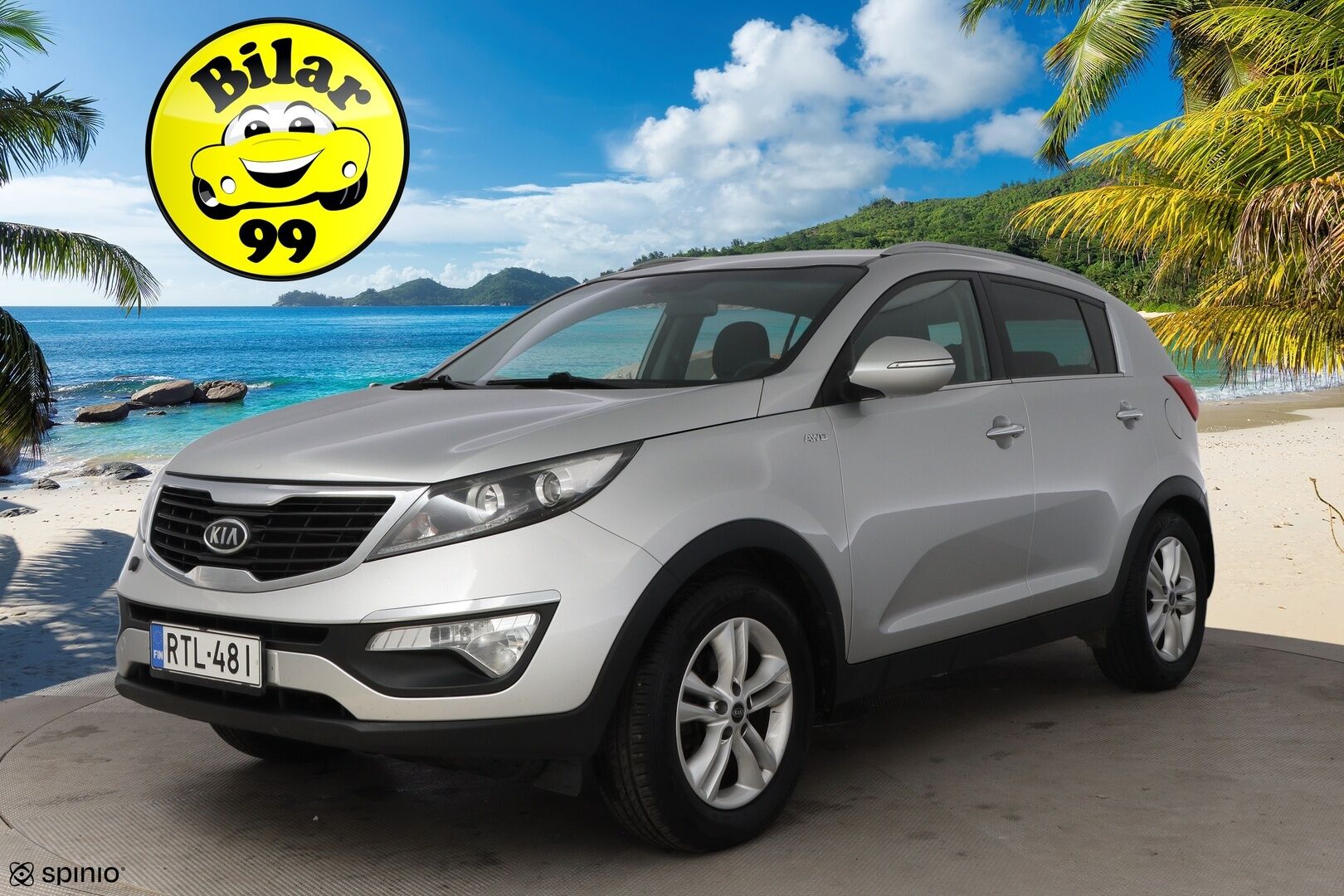 Kia Sportage 2011 2,0 AWD EX * Vetokoukku / Navi / Lohko & Sisäpistoke / Peruutustutka / Vakkari - 2x Hyvät renkaat / Upeasti huollettu / Juuri tullut Tampereelle!
