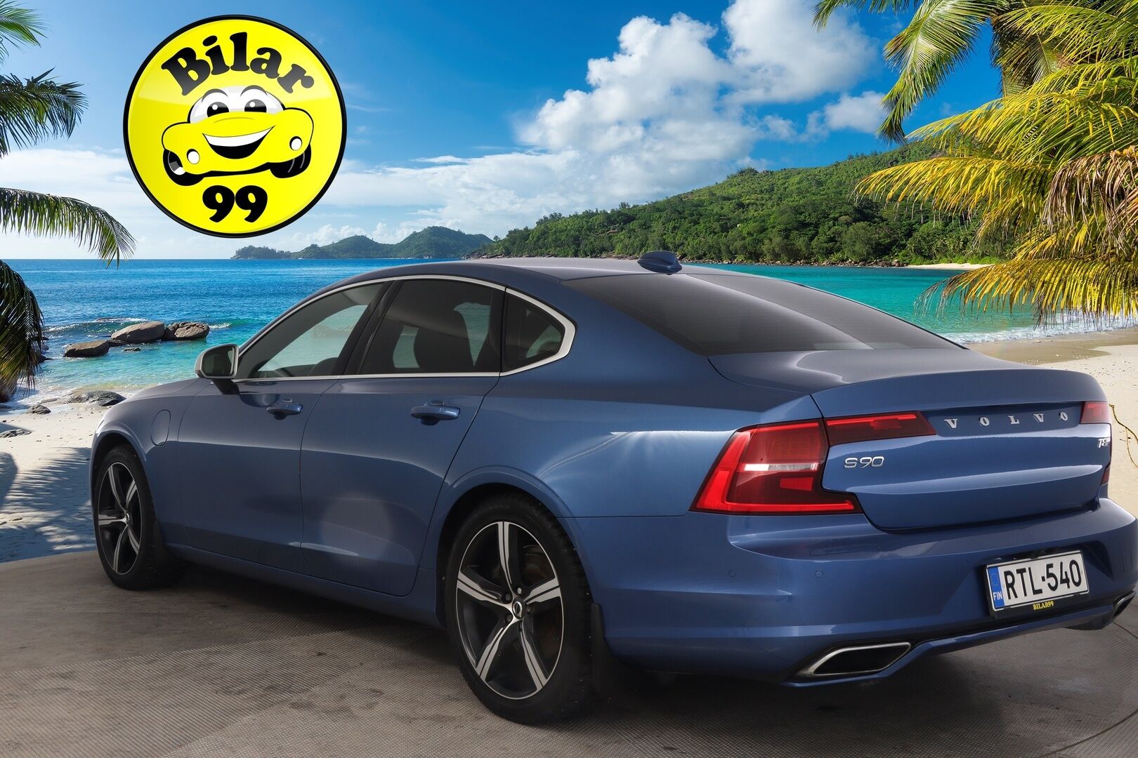 Volvo S90 2018 T8 AWD Business R-Design aut *Bowers&Wilkins / ACC / Kattoluukku / Webasto / P-Kamera / Ratinlämmitin* - Jakopää Tehty! // Kovat varusteet & Hieno väri!*