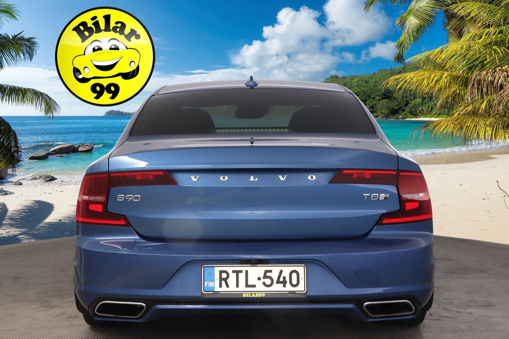 Volvo S90 2018 T8 AWD Business R-Design aut *Bowers&Wilkins / ACC / Kattoluukku / Webasto / P-Kamera / Ratinlämmitin* - Jakopää Tehty! // Kovat varusteet & Hieno väri!*