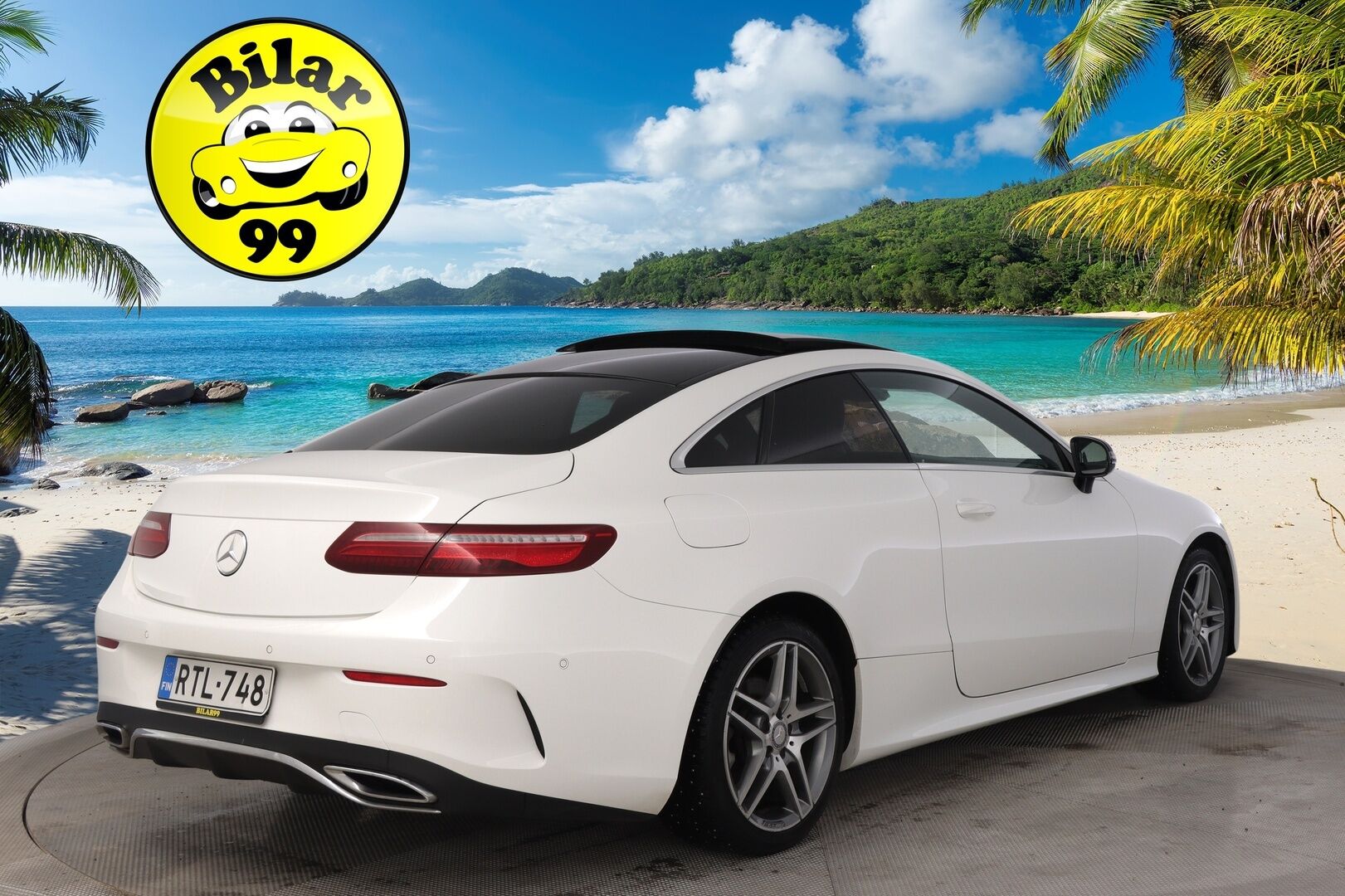 Mercedes-Benz E 2018 220 d A Coupé Business AMG *Multibeam LED / Panorama / Suomi-auto / P*kamera* - *Juuri saapunut / 2x renkaat&vanteet*