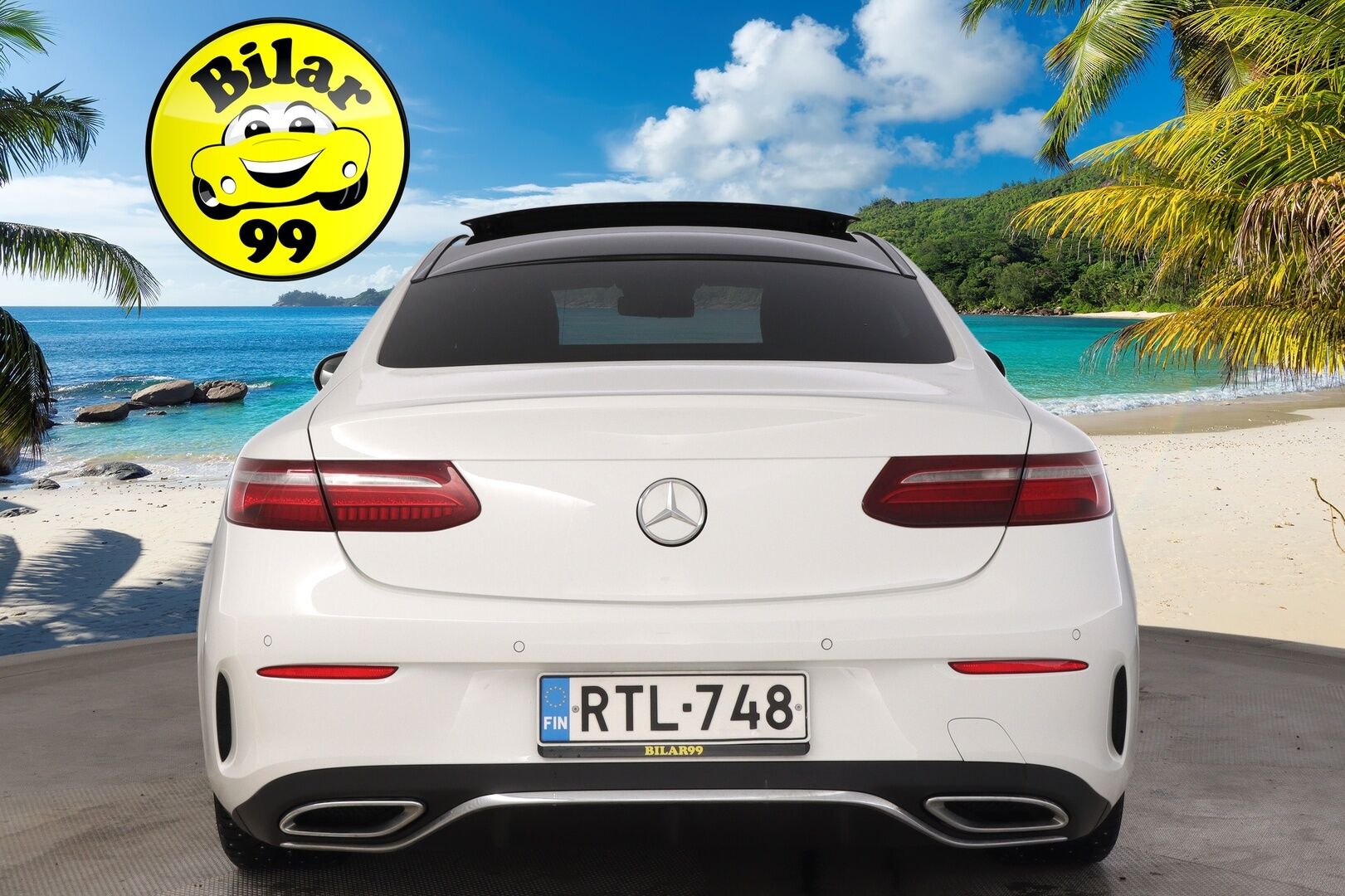 Mercedes-Benz E 2018 220 d A Coupé Business AMG *Multibeam LED / Panorama / Suomi-auto / P*kamera* - *Juuri saapunut / 2x renkaat&vanteet*