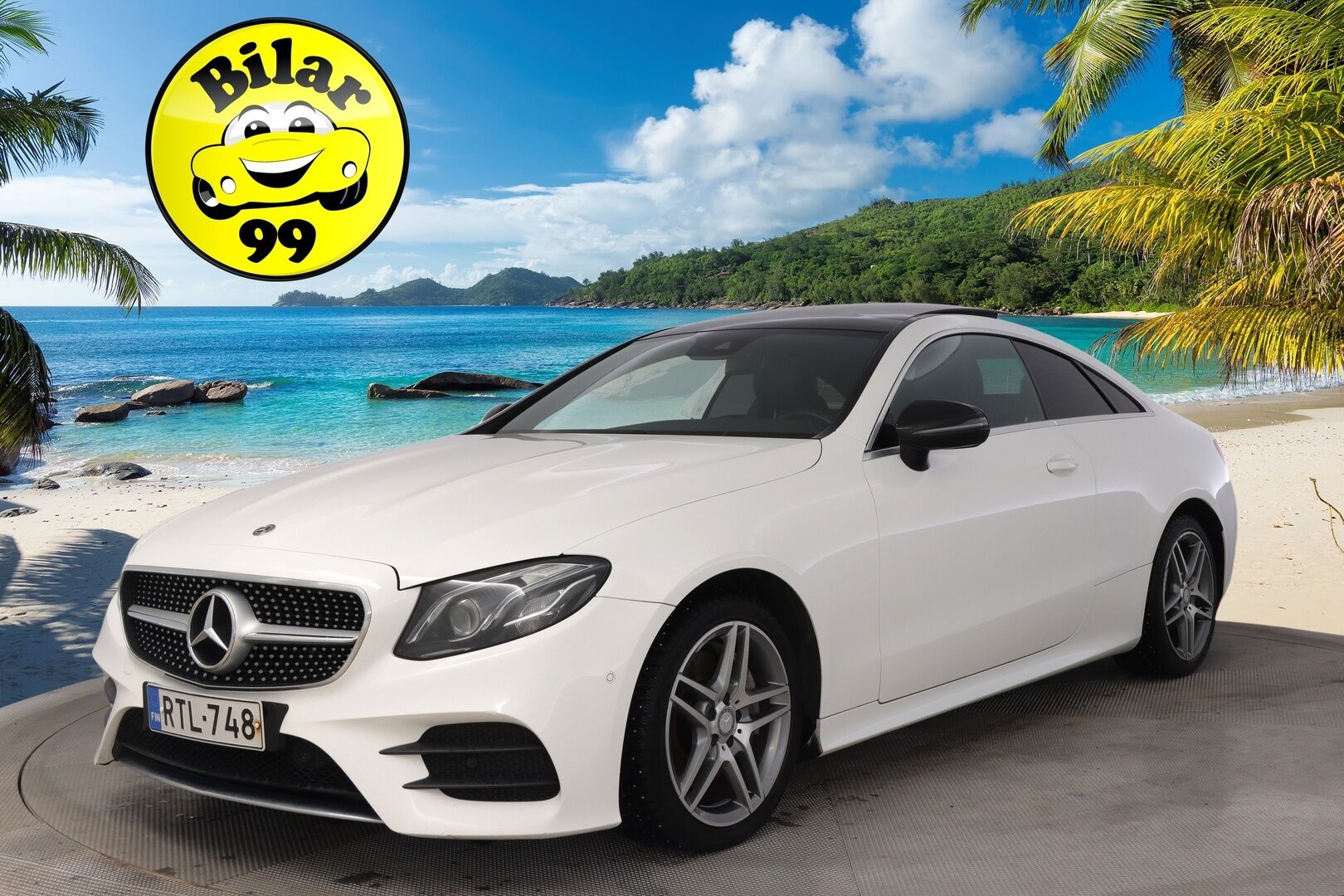 Mercedes-Benz E 2018 220 d A Coupé Business AMG *Multibeam LED / Panorama / Suomi-auto / P*kamera* - *Juuri saapunut / 2x renkaat&vanteet*