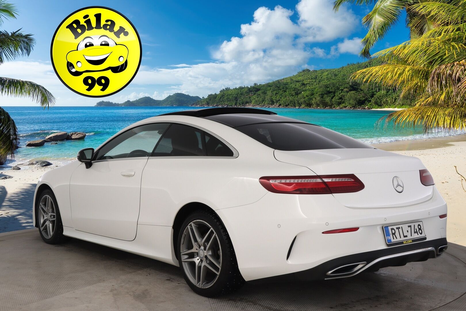 Mercedes-Benz E 2018 220 d A Coupé Business AMG *Multibeam LED / Panorama / Suomi-auto / P*kamera* - *Juuri saapunut / 2x renkaat&vanteet*