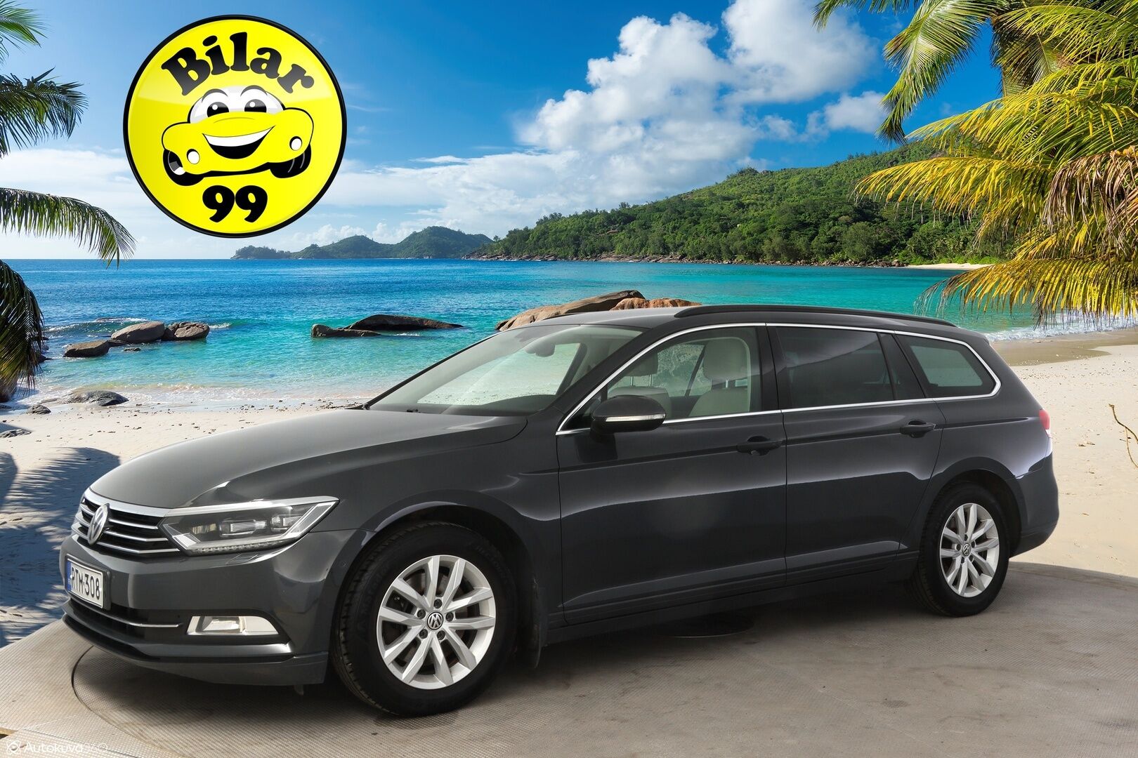 Volkswagen Passat 2017 Variant Football Edition 1,4 TSI, DSG-automaatti * Webasto / ACC / Facelift / Keyless go / ErgoComfort * - *Jakohihna vaihdettu 11/22 / Kahdet renkaat aluvanteilla*