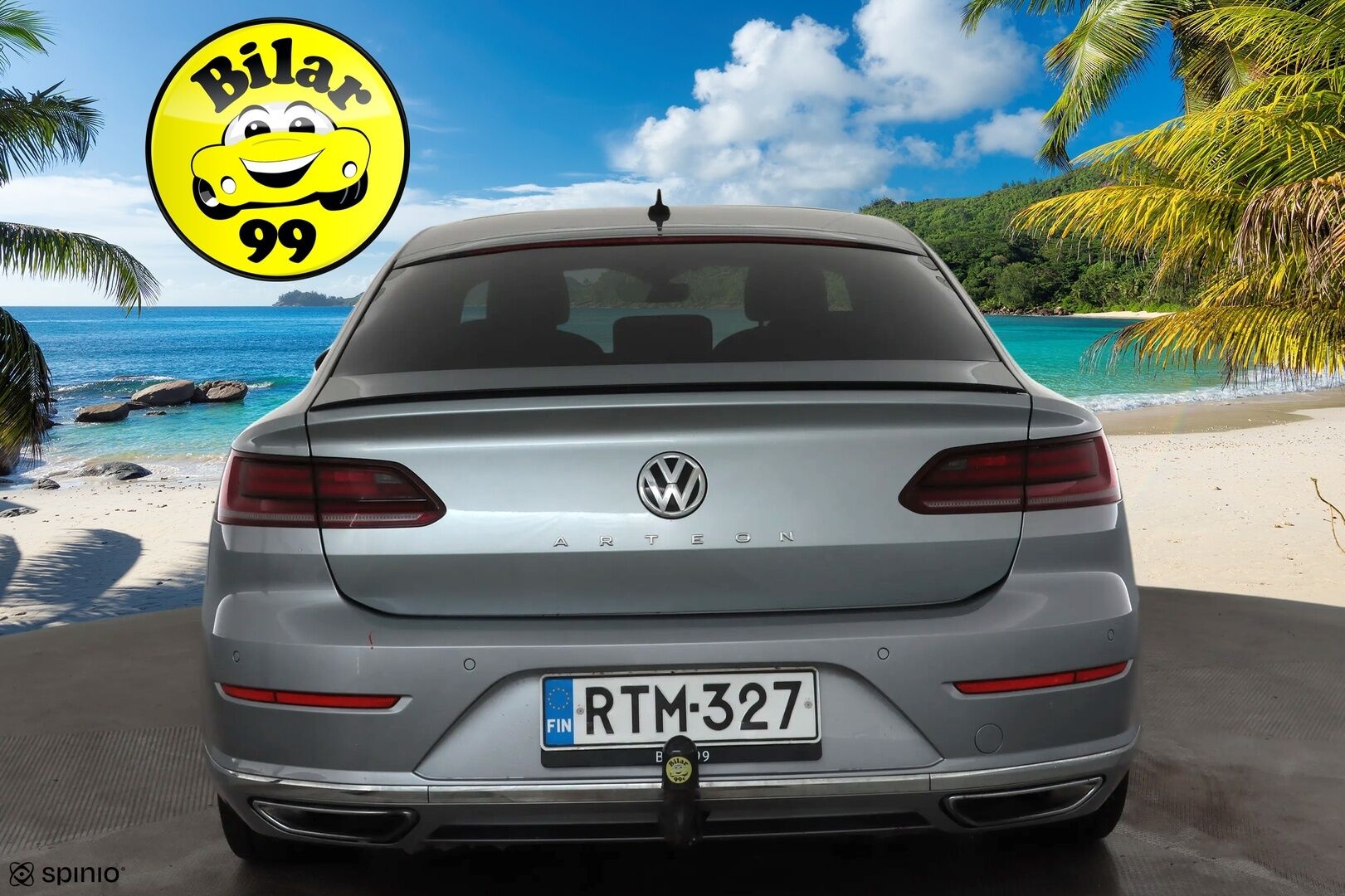 Volkswagen Arteon 2018 R-Line 2,0 TSI 206 kW 4MOTION DSG * ACC / P.kamera / Adapt.LED / Koukku / Webasto / Lasikattoluukku / Keyless * - Suomi-auto / Kahdet renkaat aluvanteilla / Hyvät varusteet - HULLUT AVAJAISHULINAT KORKOTARJOUS 3,29 %