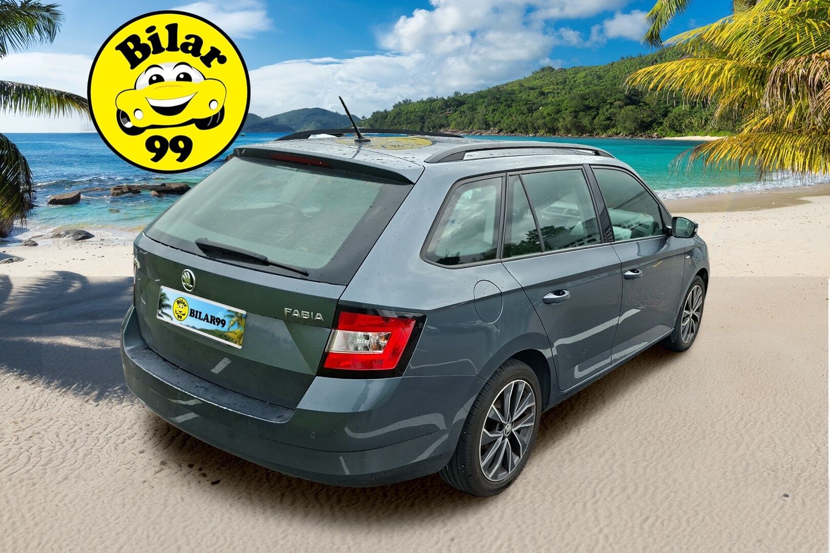 Skoda Fabia 2017 Combi 1,0 TSI 95 Drive - Huippu siisti | Lohko + sisä | 2x renkaat ja vanteet | Bluetooth