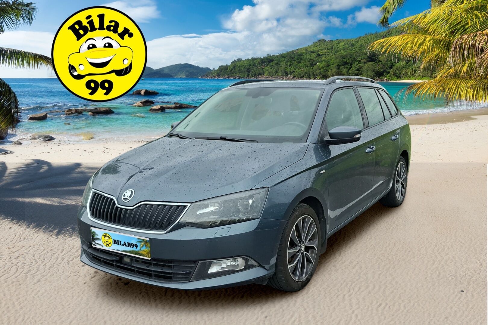 Skoda Fabia 2017 Combi 1,0 TSI 95 Drive - Huippu siisti | Lohko + sisä | 2x renkaat ja vanteet | Bluetooth