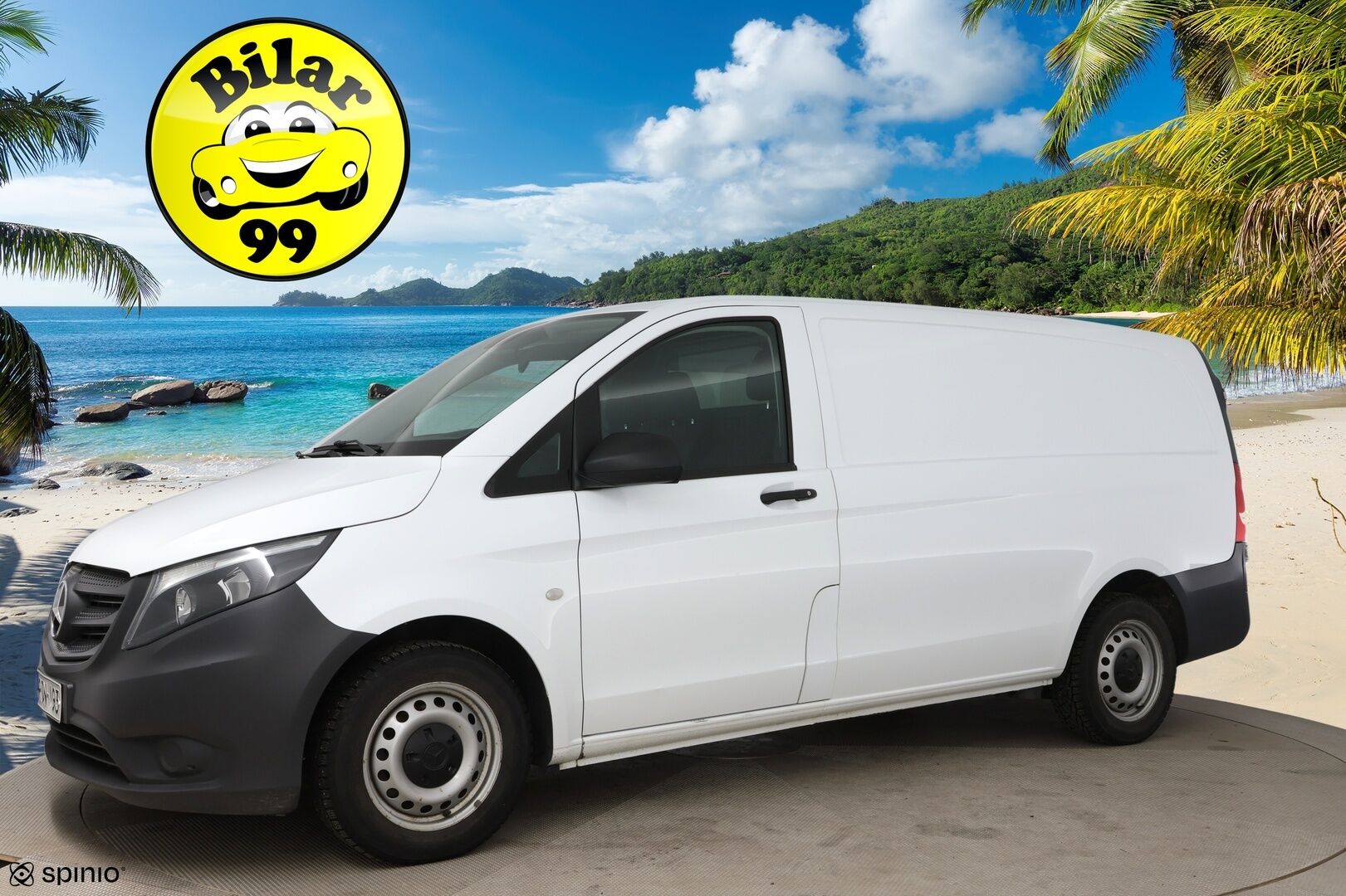 Mercedes-Benz Vito 2018 109 CDI Keskipitkä A2** ALV / Webasto / Bluetooth / Pariovet / Suomi auto ** - 2x Hyvät renkaat! / Loistokunnossa! - HULLU BLACKWEEK KORKOTARJOUS 2,49%