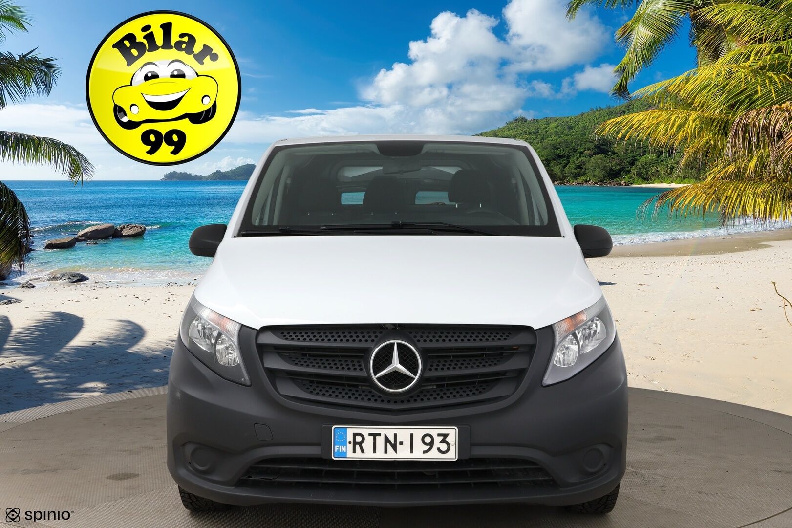 Mercedes-Benz Vito 2018 109 CDI Keskipitkä A2** ALV / Webasto / Bluetooth / Pariovet / Suomi auto ** - 2x Hyvät renkaat! / Loistokunnossa! - HULLU BLACKWEEK KORKOTARJOUS 2,49%