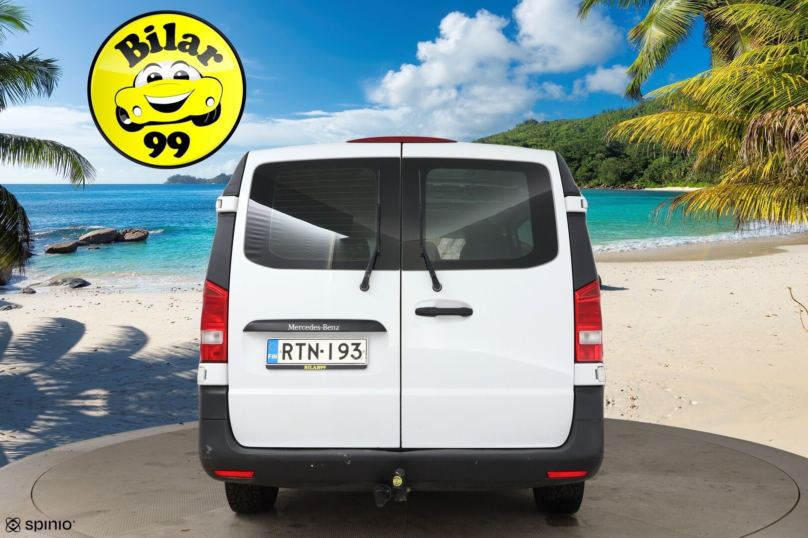 Mercedes-Benz Vito 2018 109 CDI Keskipitkä A2** ALV / Webasto / Bluetooth / Pariovet / Suomi auto ** - 2x Hyvät renkaat! / Loistokunnossa! - HULLU BLACKWEEK KORKOTARJOUS 2,49%