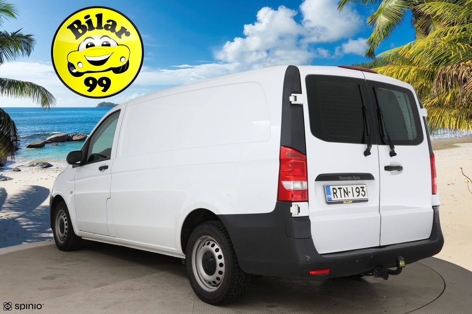 Mercedes-Benz Vito 2018 109 CDI Keskipitkä A2** ALV / Webasto / Bluetooth / Pariovet / Suomi auto ** - 2x Hyvät renkaat! / Loistokunnossa! - HULLU BLACKWEEK KORKOTARJOUS 2,49%