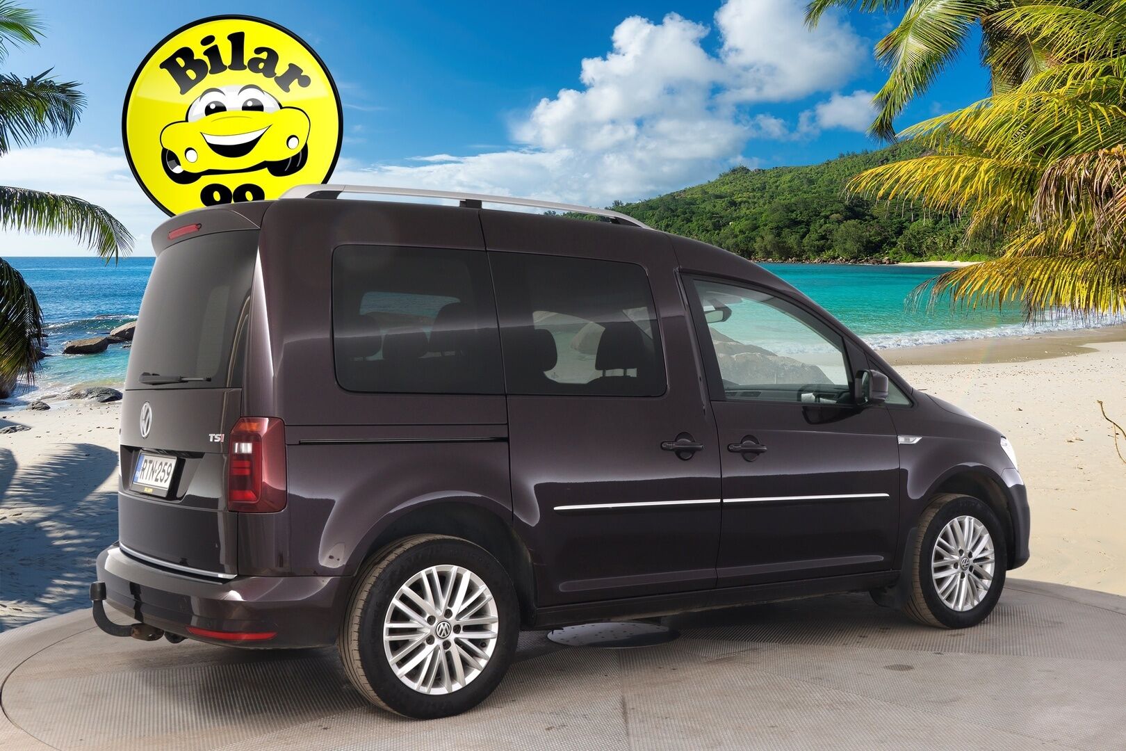 Volkswagen Caddy 2018 Highline 1,4 TSI 92kW bens *Webasto / Koukku / 5p / 1 omist / P. Tutka / Vakkari* - Suomi-auto / 2x alut / Xenon