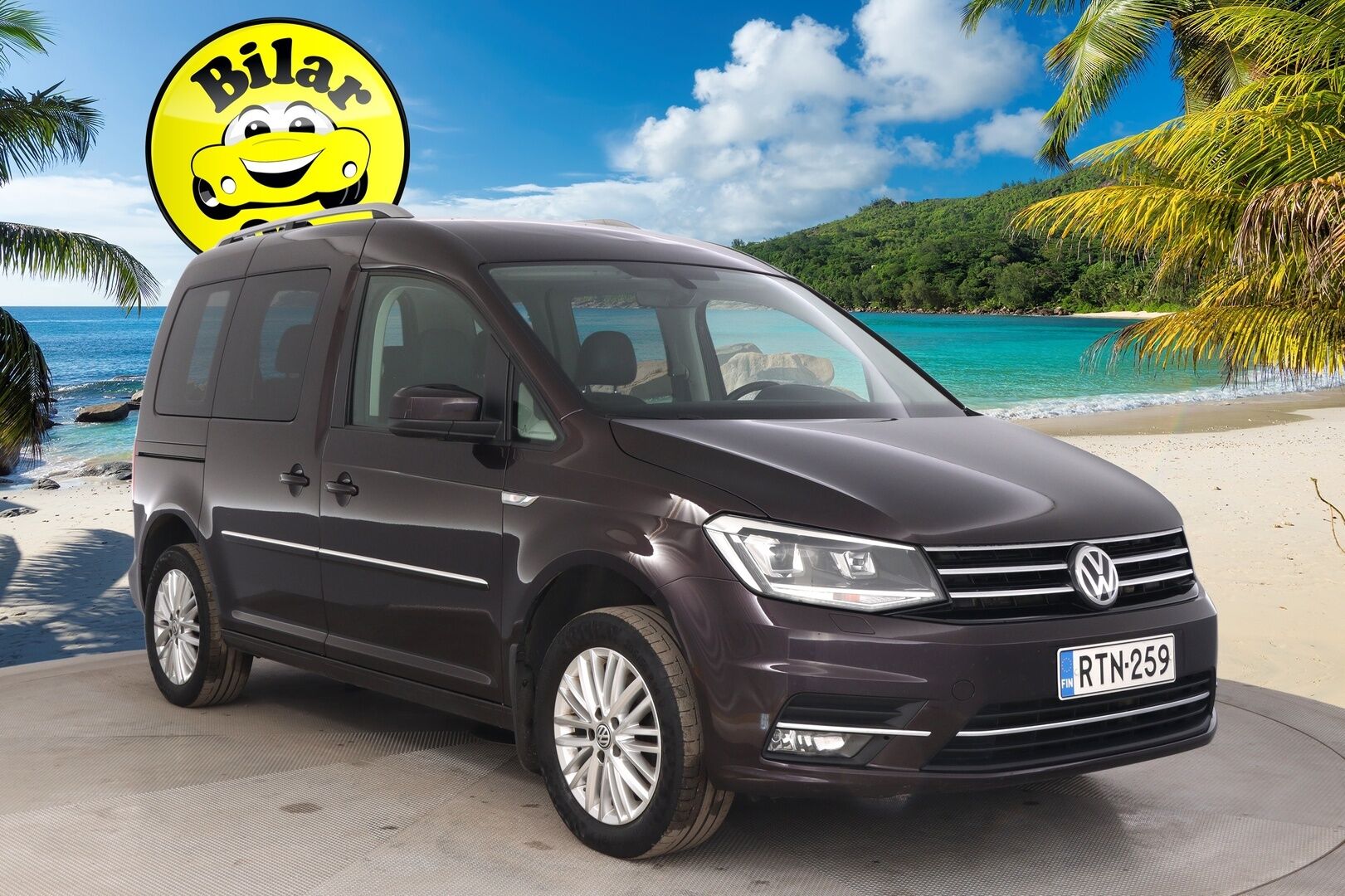 Volkswagen Caddy 2018 Highline 1,4 TSI 92kW bens *Webasto / Koukku / 5p / 1 omist / P. Tutka / Vakkari* - Suomi-auto / 2x alut / Xenon