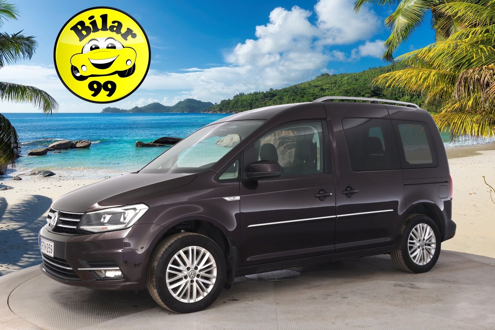 Volkswagen Caddy 2018 Highline 1,4 TSI 92kW bens *Webasto / Koukku / 5p / 1 omist / P. Tutka / Vakkari* - Suomi-auto / 2x alut / Xenon