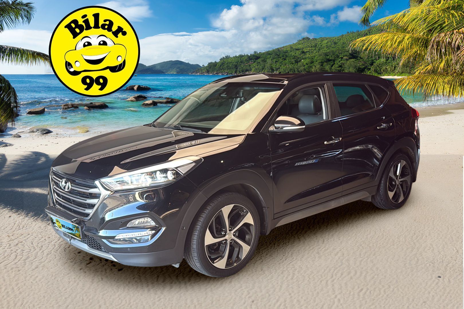 Hyundai Tucson 2018 4WD 2,0 CRDi 136kW 6AT Premium - Webasto / Panoraama / Ilmastoidut Nahkapenkit / P.Kamera / BLIS / Vakkari / LED / Ratinlämmitin / Suomiauto