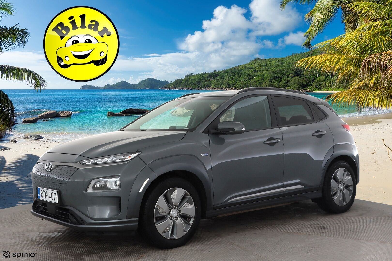 Hyundai KONA 2021 electric 64 kWh 204 hv Style MY20,5 - | ACC | ILP | HUD | Krell | LED | Puolinahat | Sähköpenkit | P.kamera | LFA | BSM | RCTA | Lämm. ratti | 3-vaihelataus | 2x renkaat aluin | 