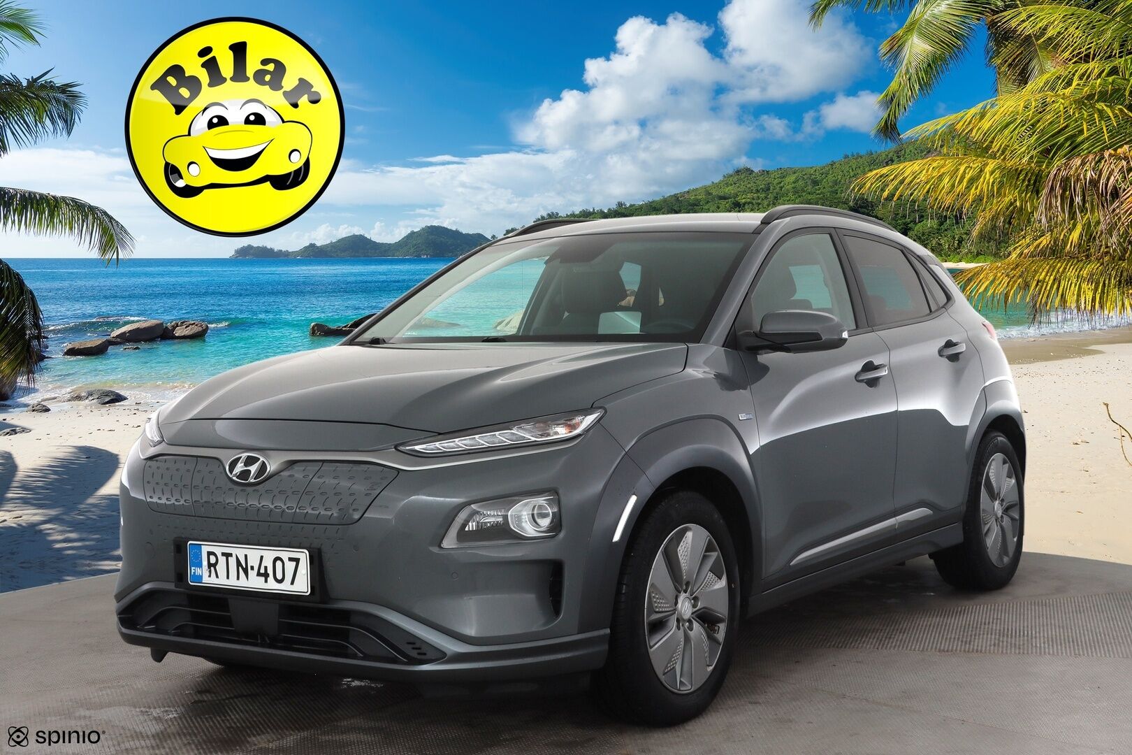 Hyundai KONA 2021 electric 64 kWh 204 hv Style MY20,5 - | ACC | ILP | HUD | Krell | LED | Puolinahat | Sähköpenkit | P.kamera | LFA | BSM | RCTA | Lämm. ratti | 3-vaihelataus | 2x renkaat aluin | 